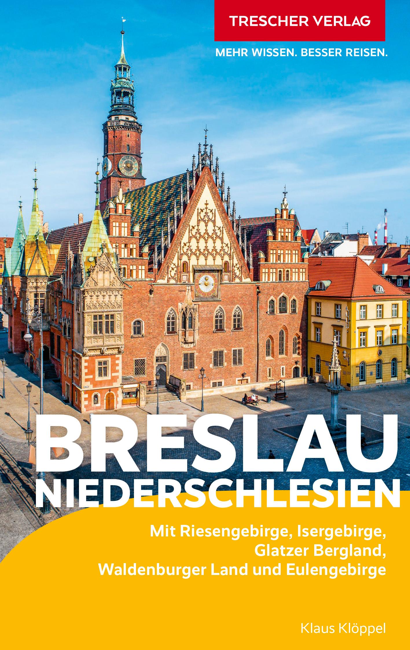 Vorderes Coverbild TRESCHER Reiseführer Breslau und Niederschlesien