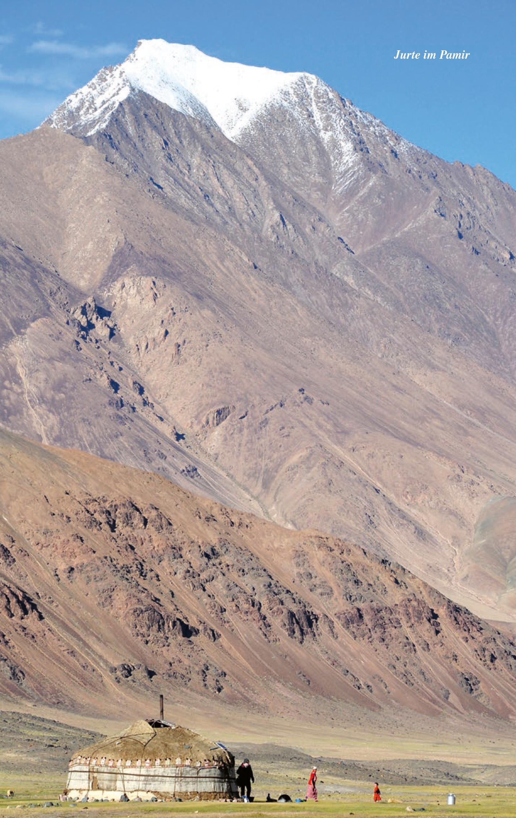 Beispielinhalt (Bild) TRESCHER Reiseführer Tadschikistan