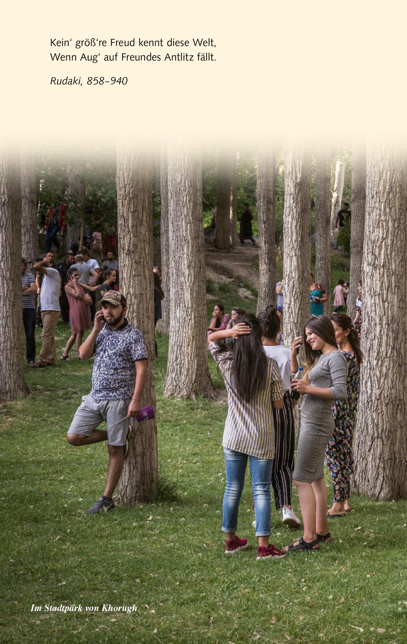 Beispielinhalt (Bild) TRESCHER Reiseführer Tadschikistan