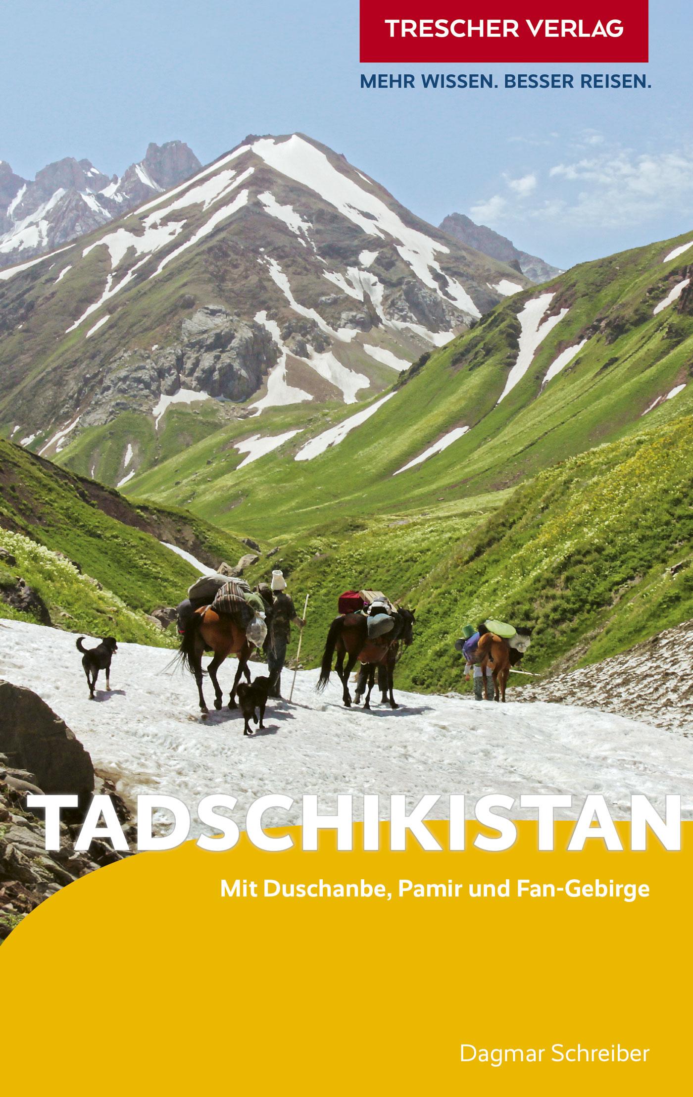 Vorderes Coverbild TRESCHER Reiseführer Tadschikistan