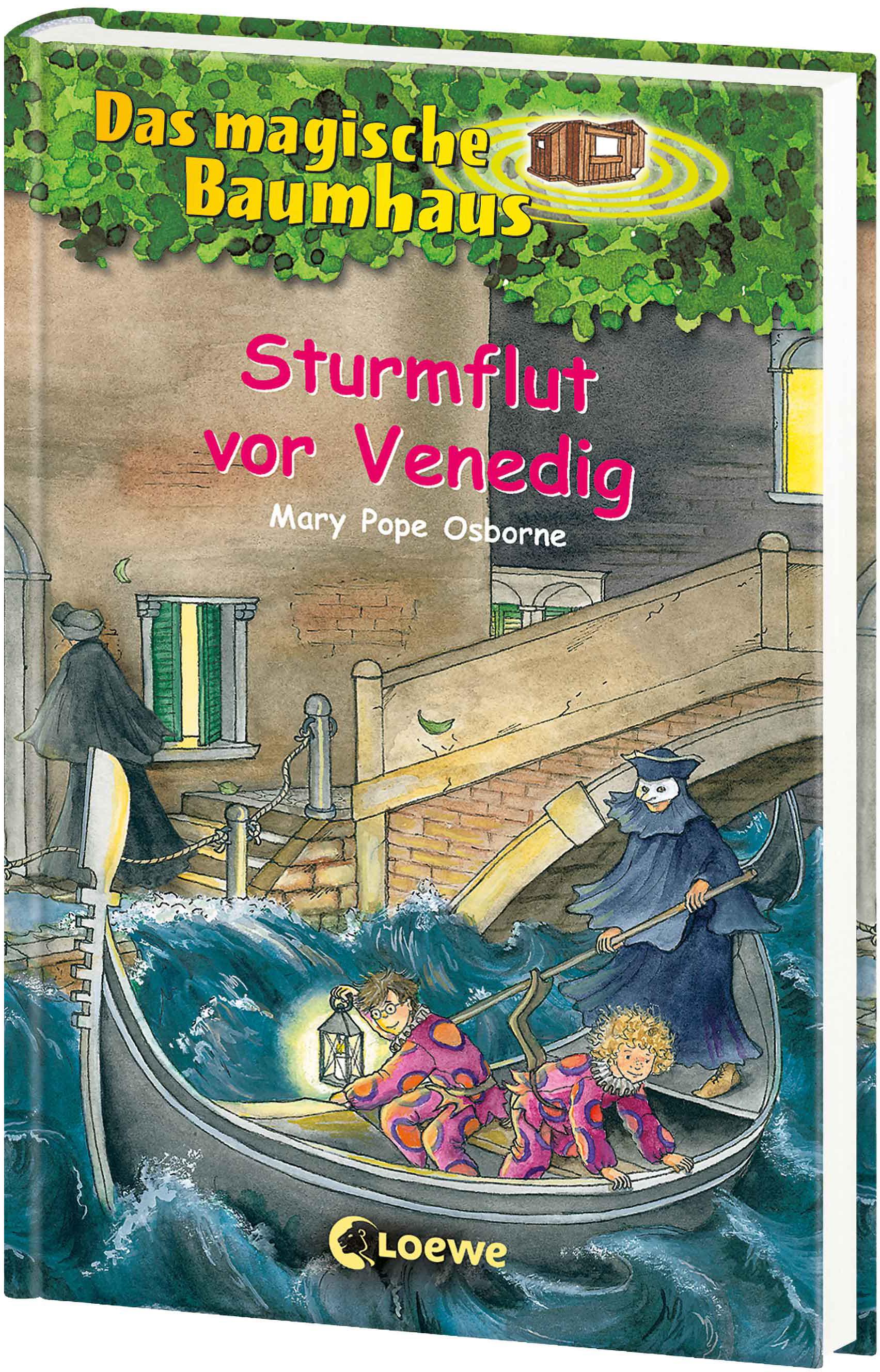 Vorderes Coverbild Das magische Baumhaus 31. Sturmflut vor Venedig