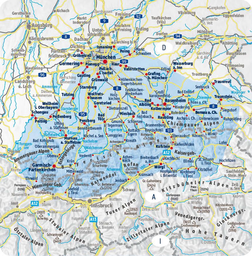 Beispielinhalt (Bild) Langlaufen - Münchner Loipen