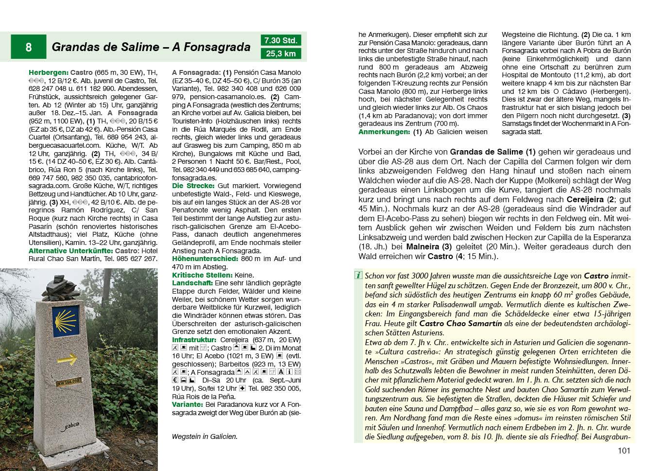 Beispielinhalt (Bild) Jakobsweg - Camino Primitivo