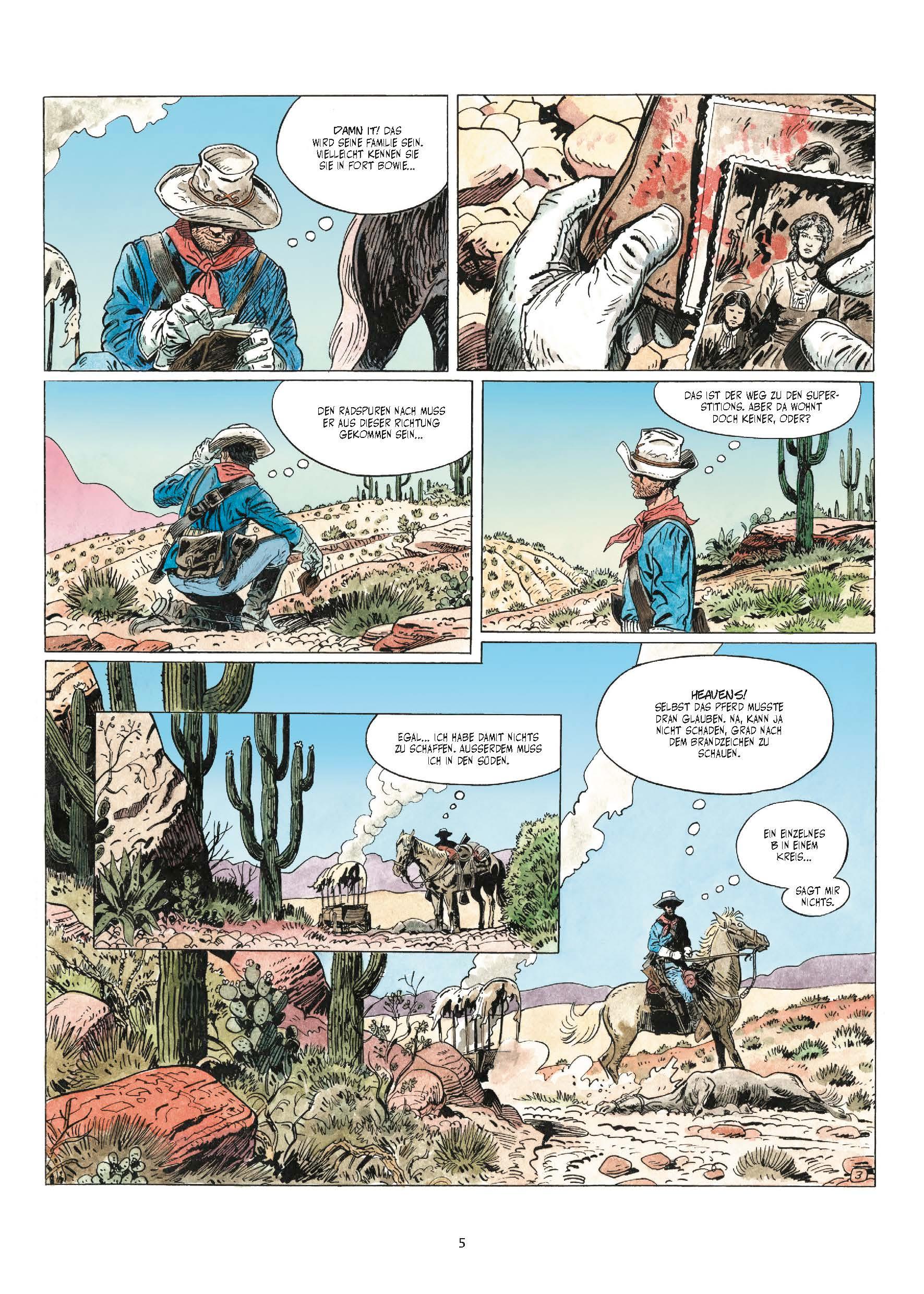 Beispielinhalt (Bild) Apache Junction Gesamtausgabe. Erster Zyklus