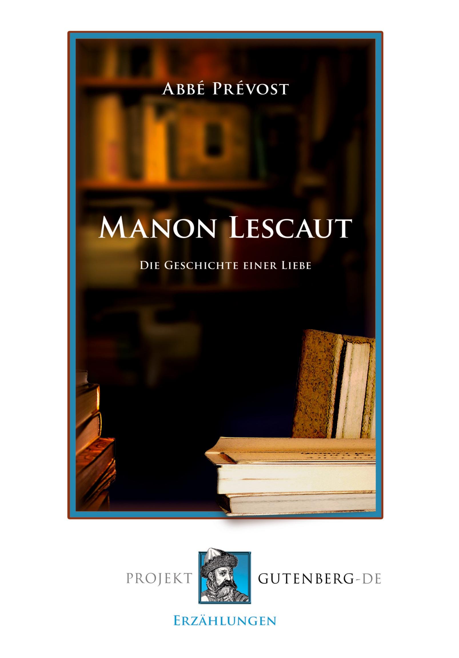 Vorderes Coverbild Manon Lescaut.