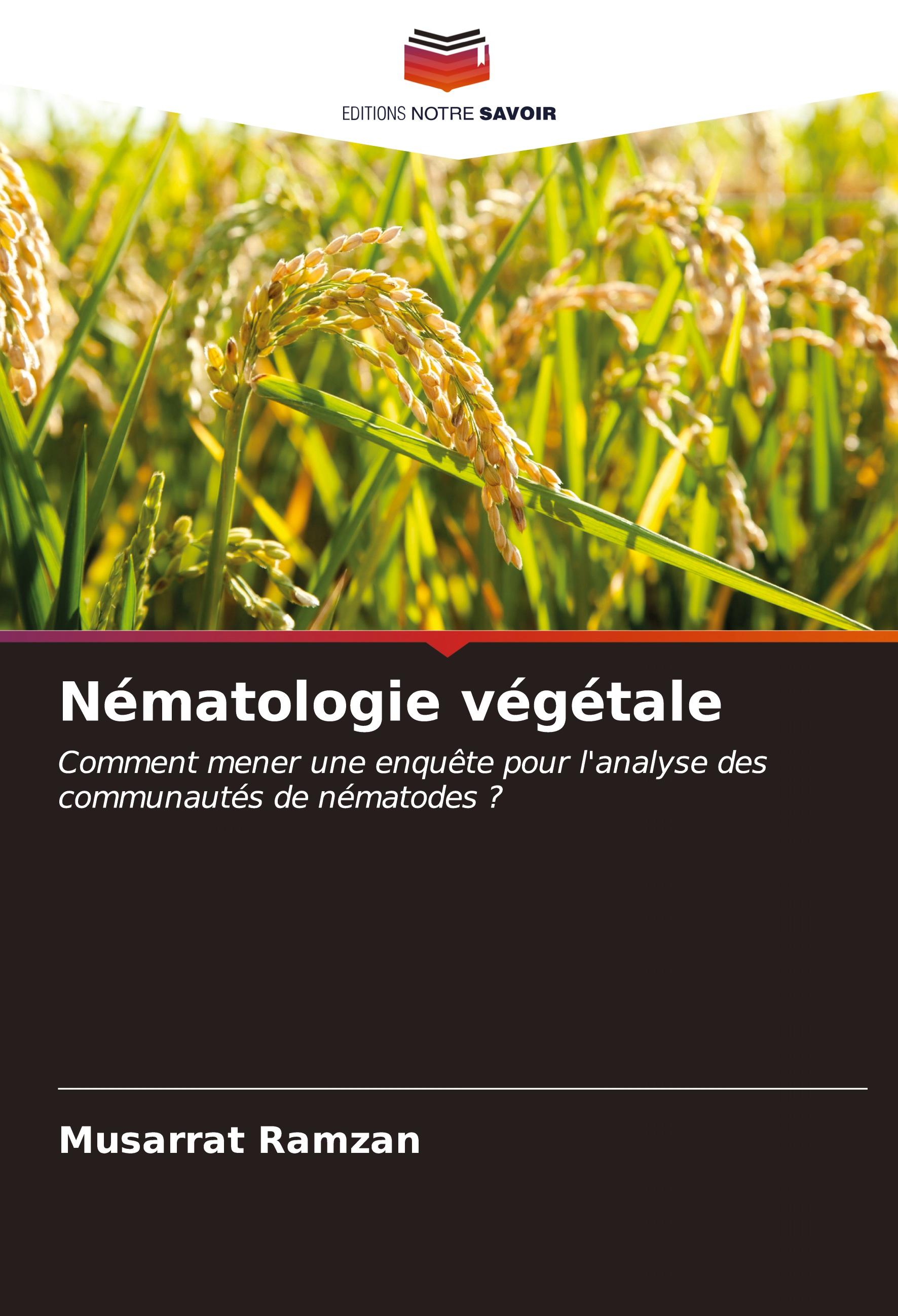 Vorderes Coverbild Nématologie végétale