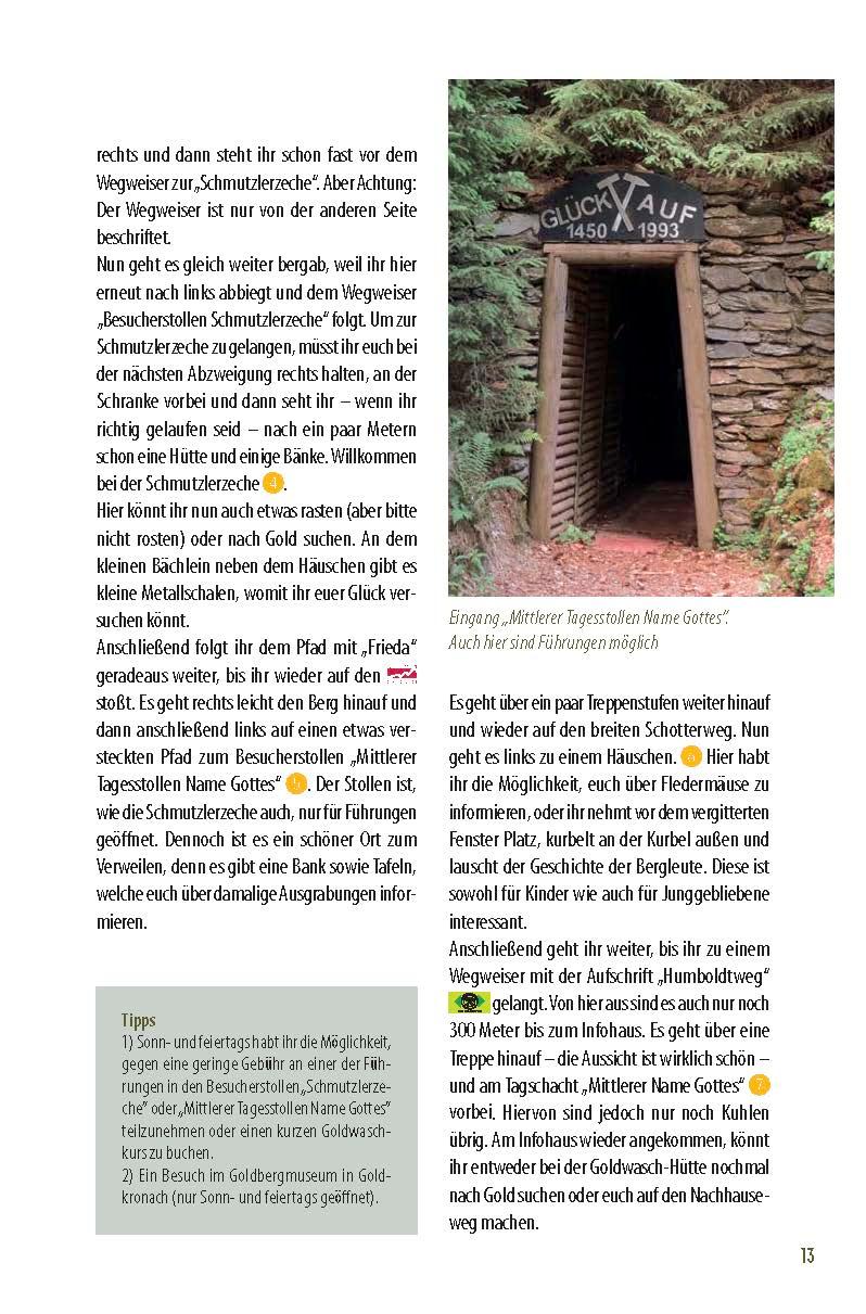 Beispielinhalt (Bild) Erlebniswandern Naturpark Fichtelgebirge