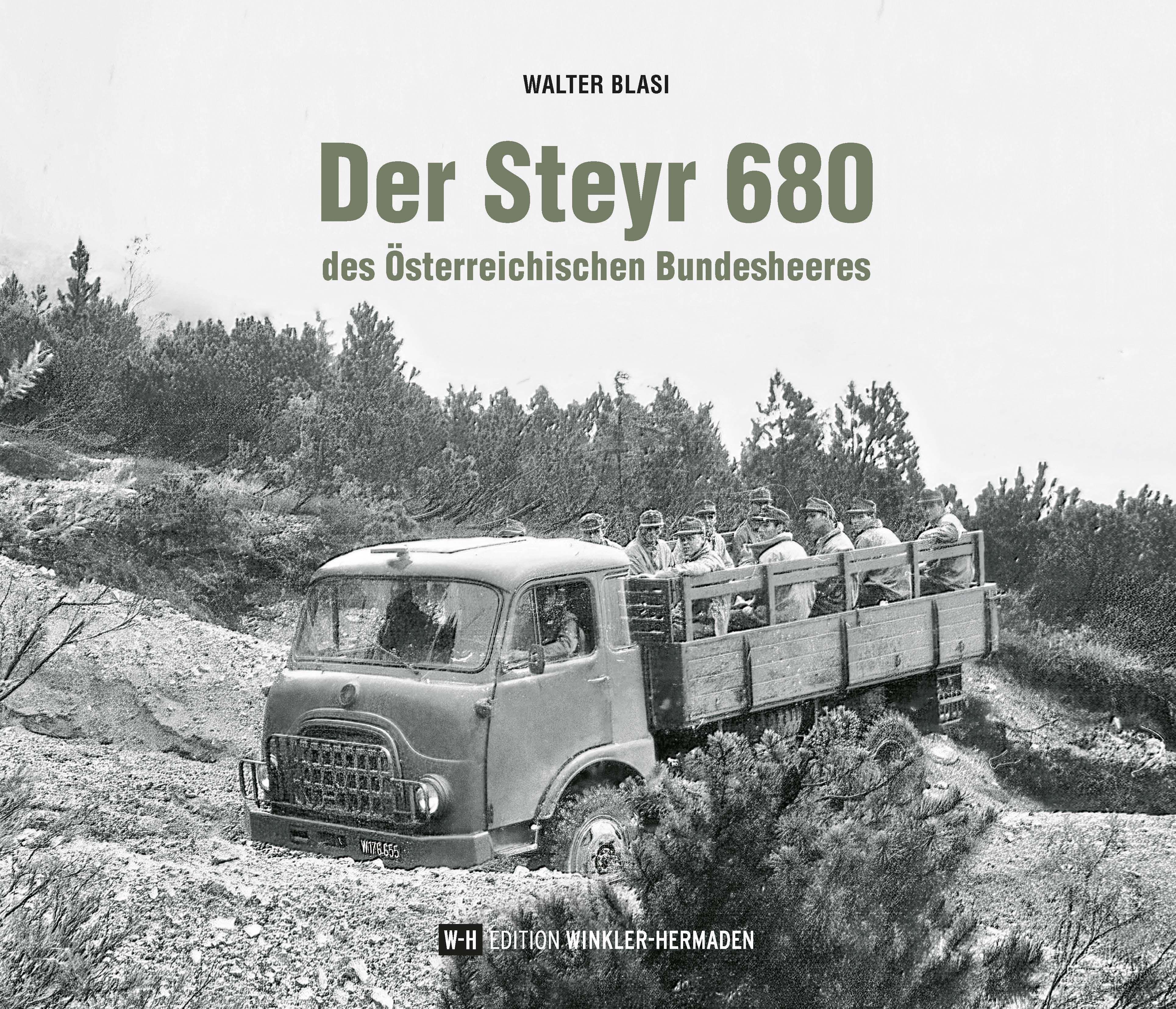 Vorderes Coverbild Der Steyr 680 des Österreichischen Bundesheeres