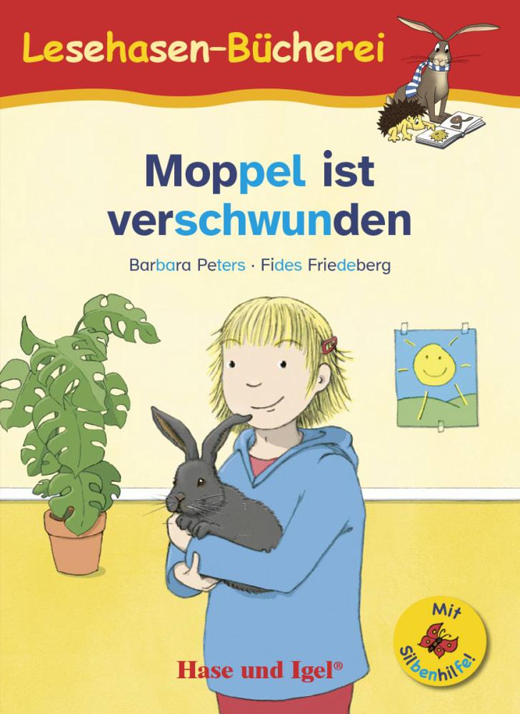 Vorderes Coverbild Moppel ist verschwunden / Silbenhilfe. Schulausgabe