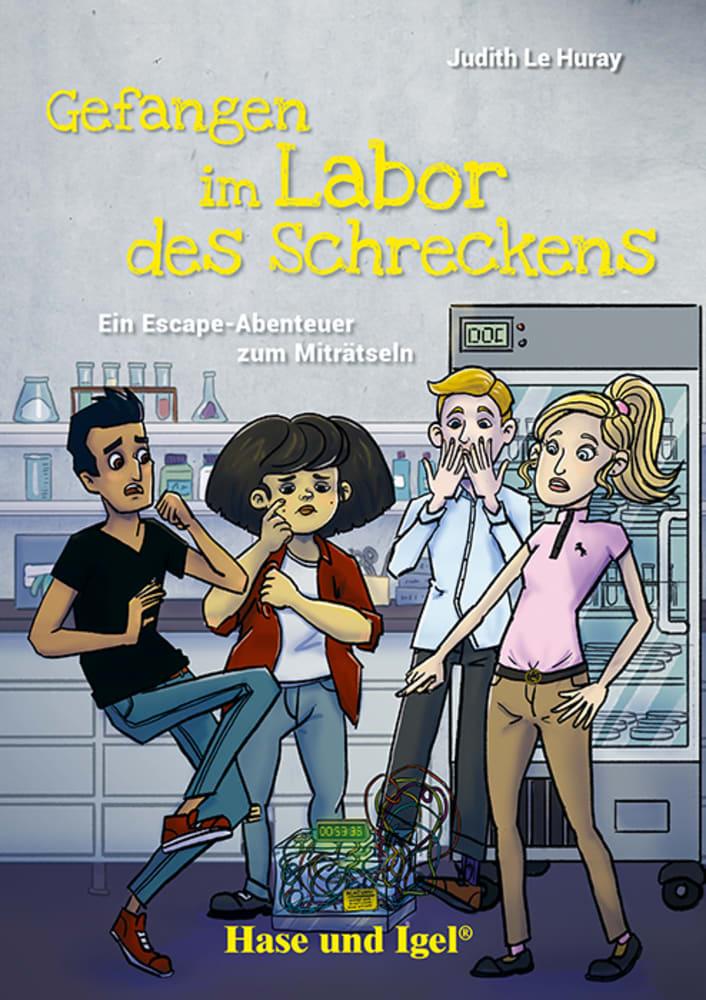Vorderes Coverbild Gefangen im Labor des Schreckens