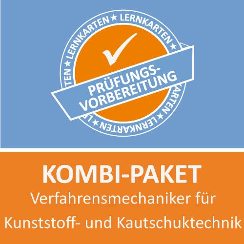 Vorderes Coverbild Kombi-Paket Verfahrensmechaniker für Kunststoff- und Kautschuktechnik Lernkarten