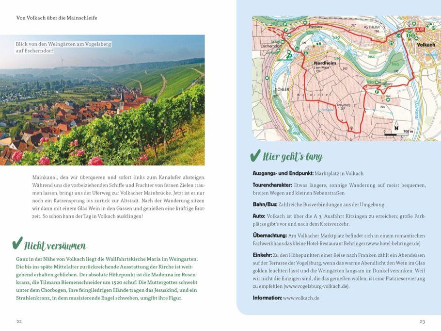 Beispielinhalt (Bild) Die Wander-Bucket-List Bayern