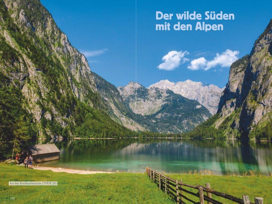 Beispielinhalt (Bild) Die Wander-Bucket-List Bayern