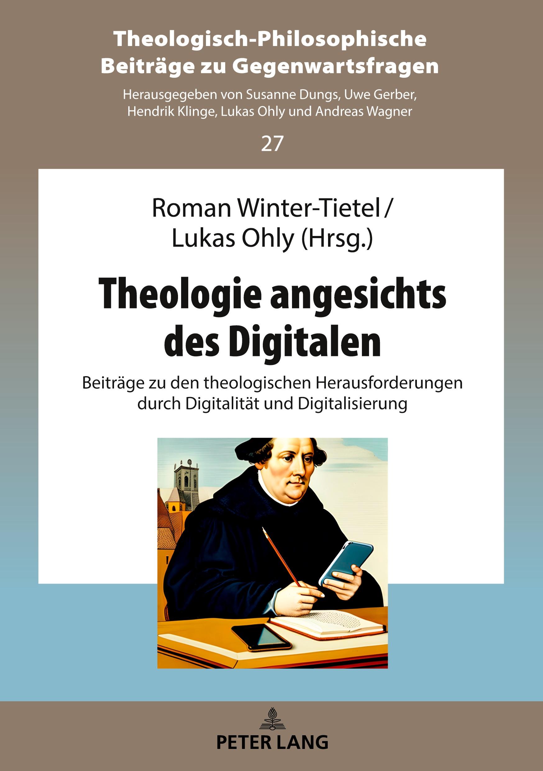 Vorderes Coverbild Theologie angesichts des Digitalen