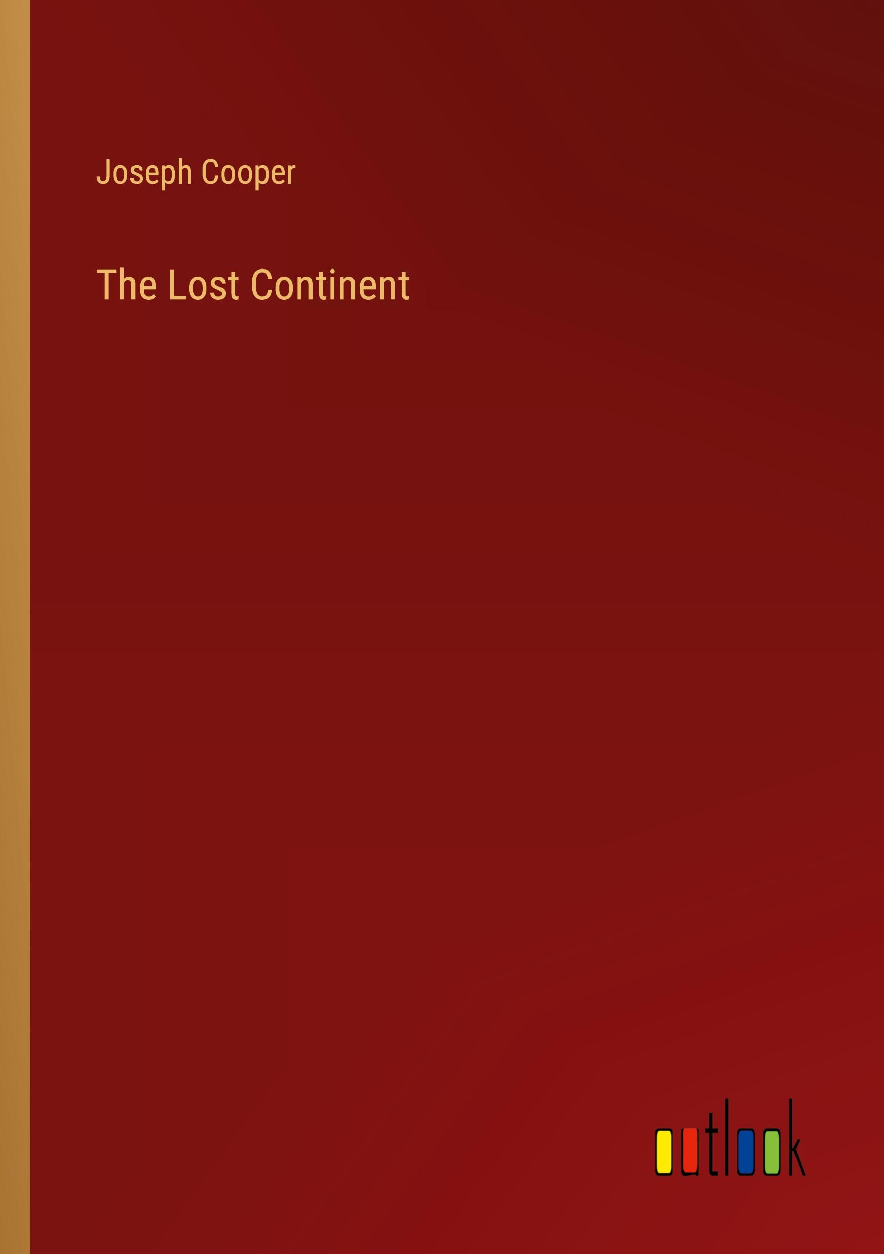 Vorderes Coverbild The Lost Continent
