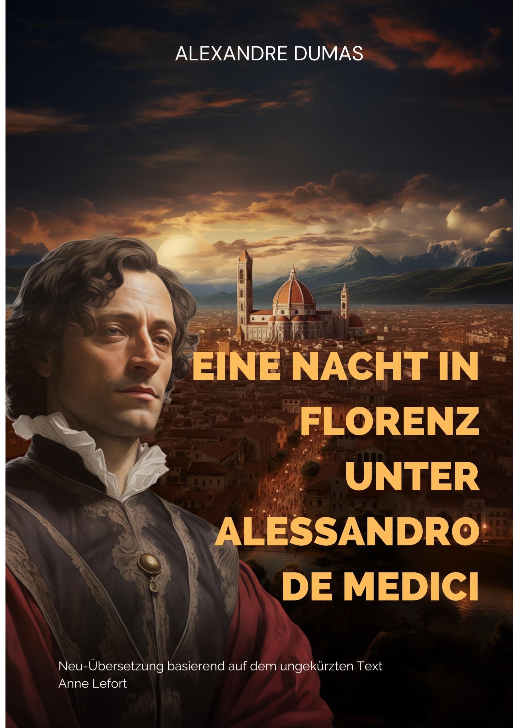 Vorderes Coverbild Eine Nacht in Florenz unter Alessandro de Medici