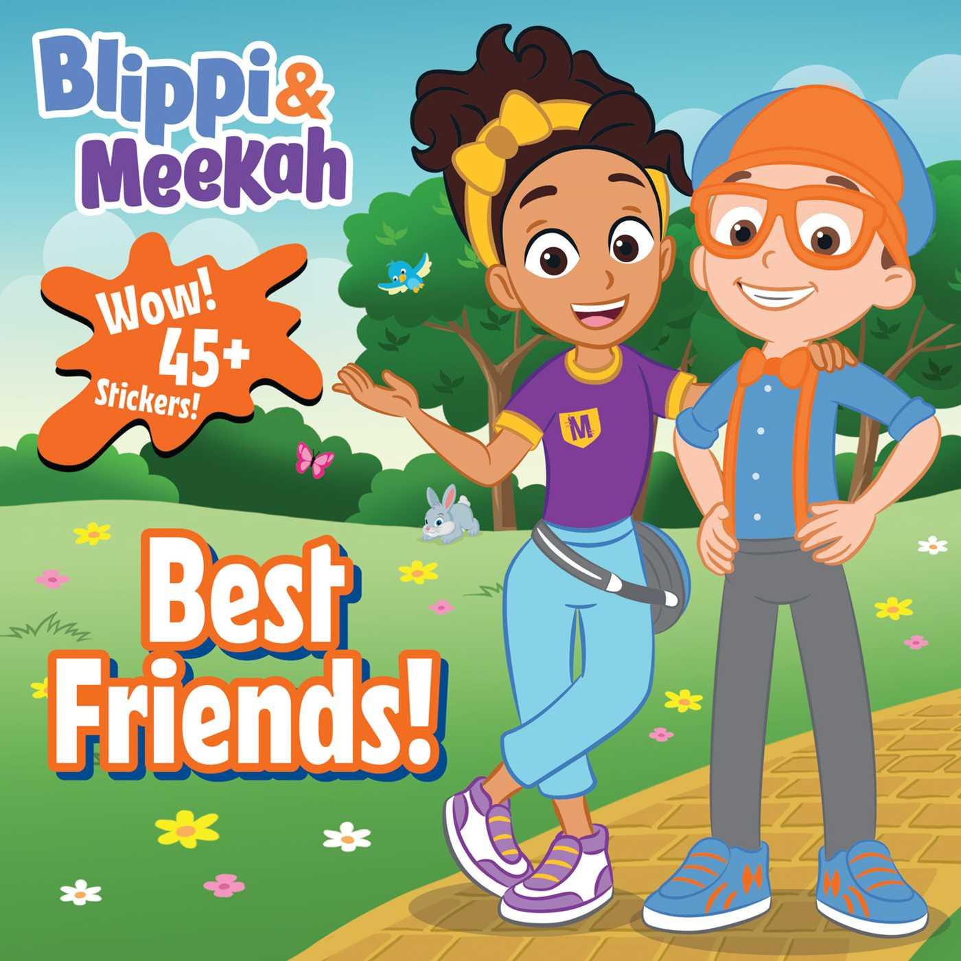 Vorderes Coverbild Blippi: Blippi and Meekah Best-Friends