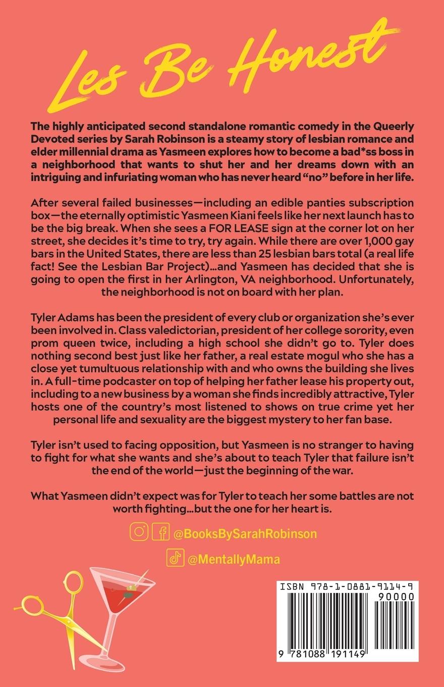 Rückseitencover Les Be Honest