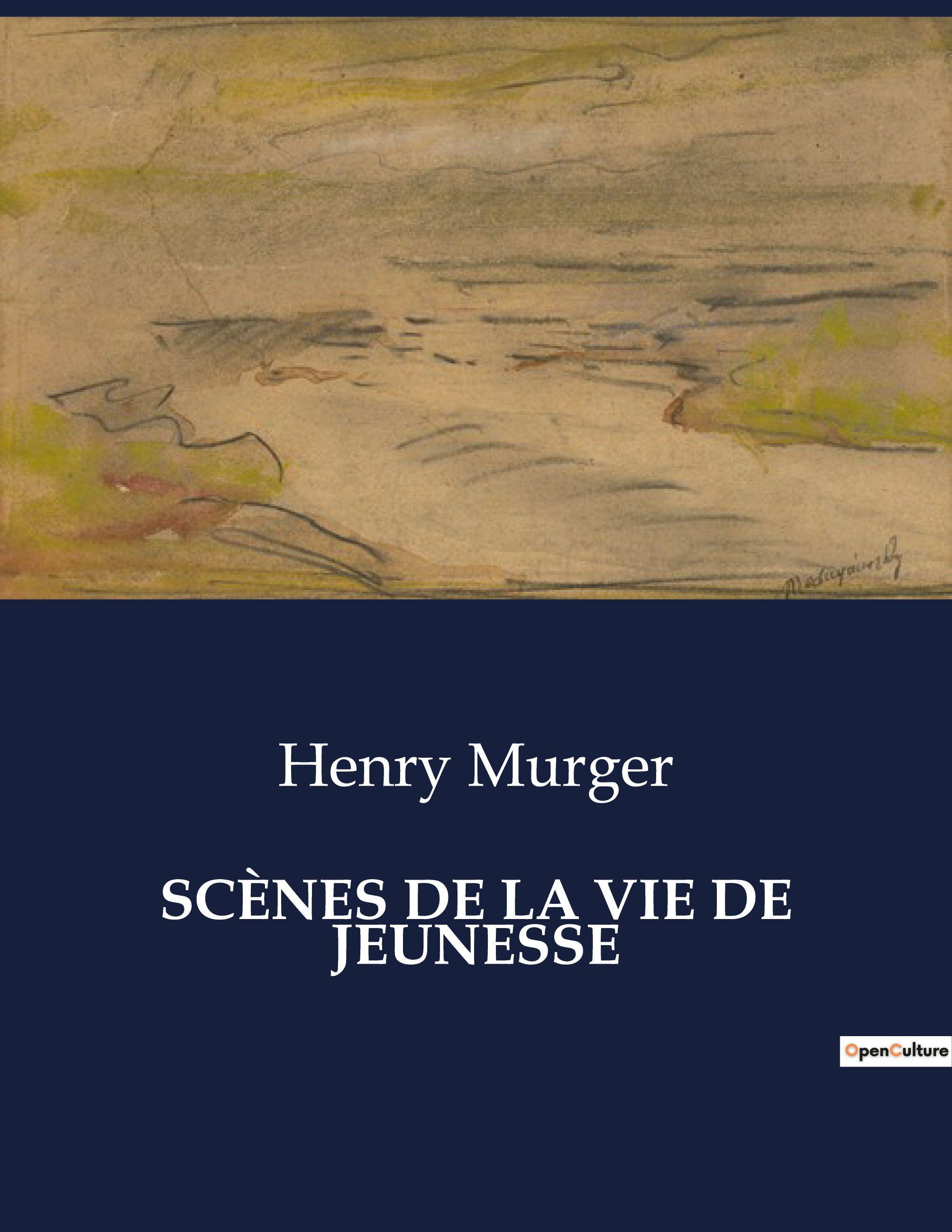 Vorderes Coverbild SCÈNES DE LA VIE DE JEUNESSE