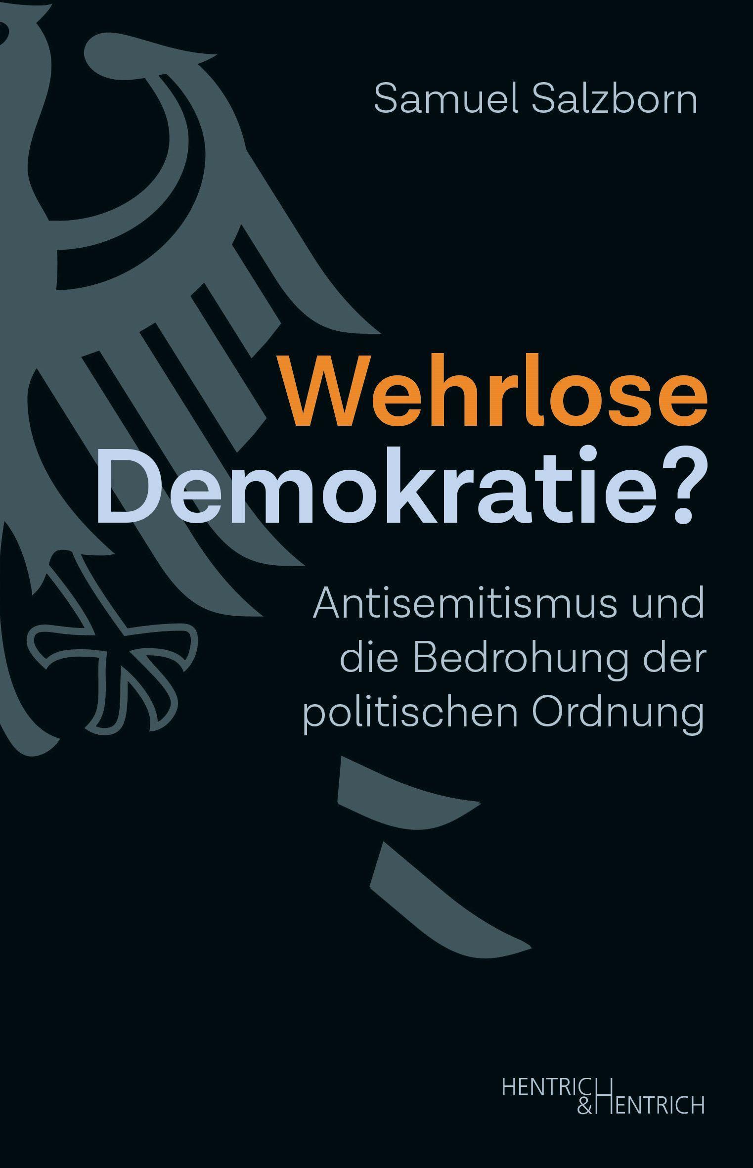 Vorderes Coverbild Wehrlose Demokratie?