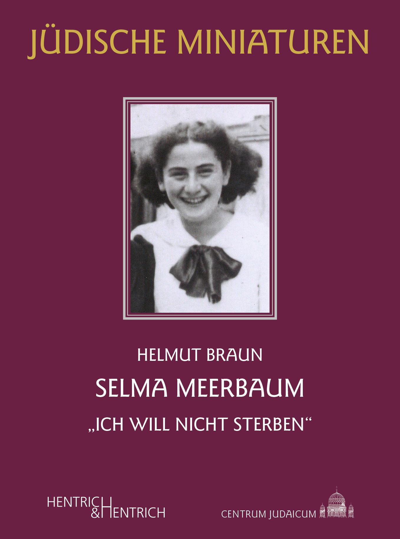 Vorderes Coverbild Selma Meerbaum