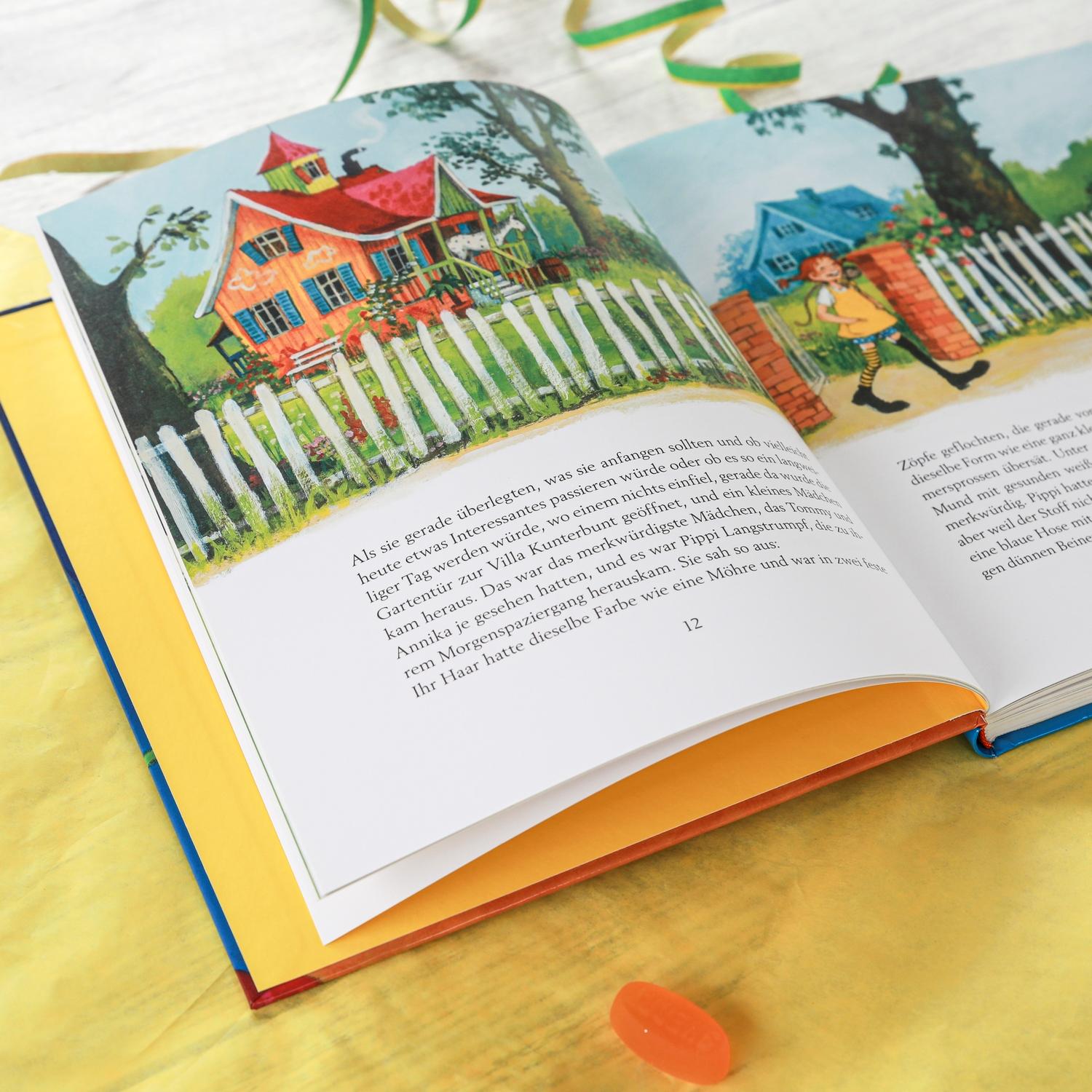 Beispielinhalt (Bild) Pippi Langstrumpf (farbig)