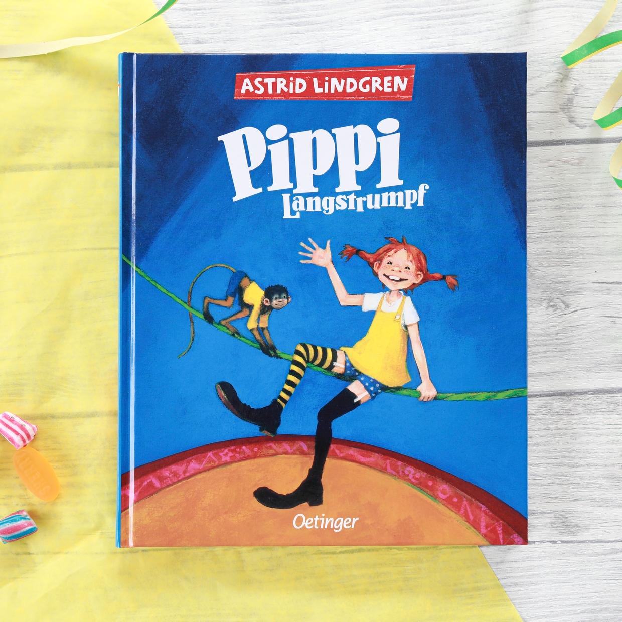 Beispielinhalt (Bild) Pippi Langstrumpf (farbig)