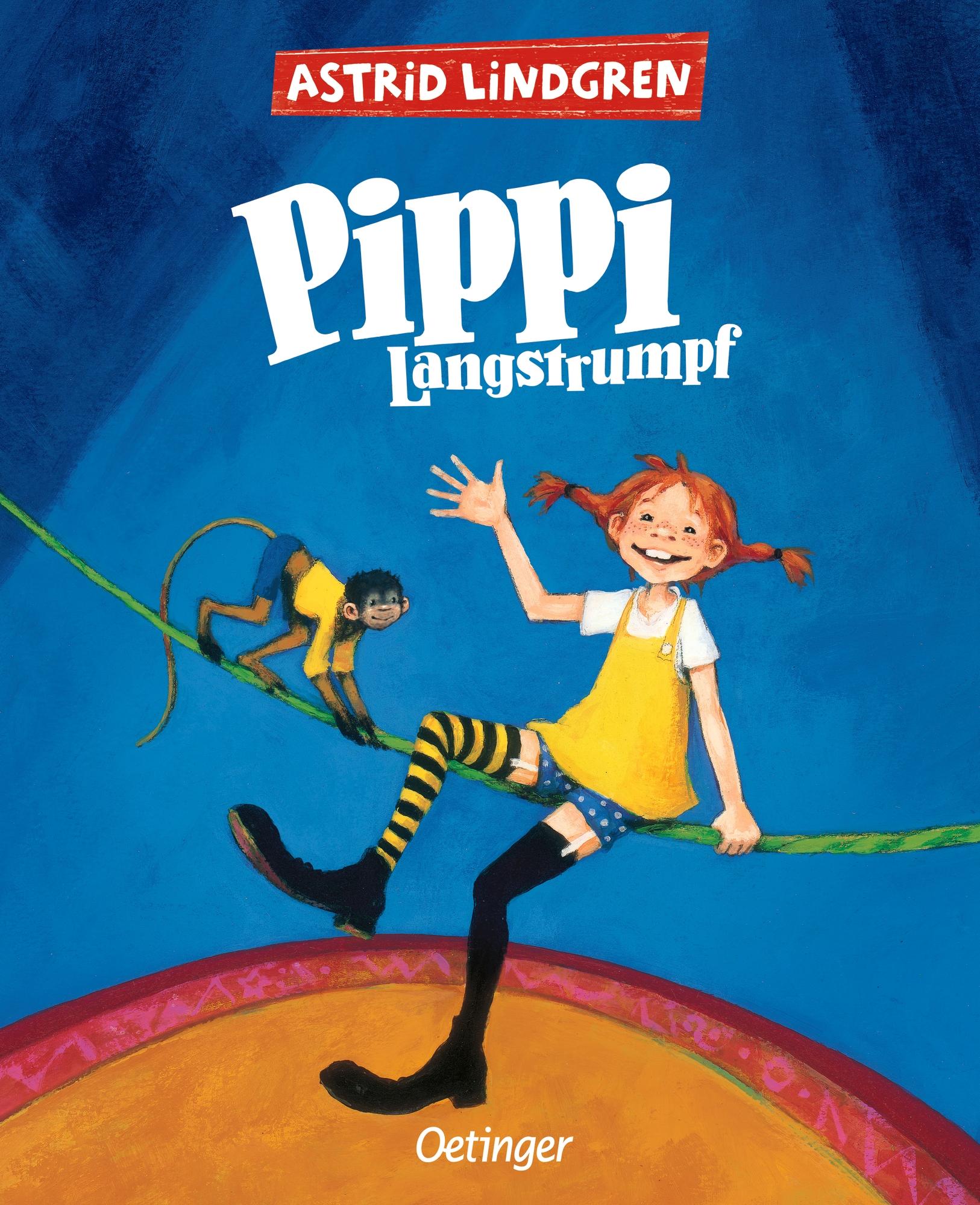 Vorderes Coverbild Pippi Langstrumpf (farbig)