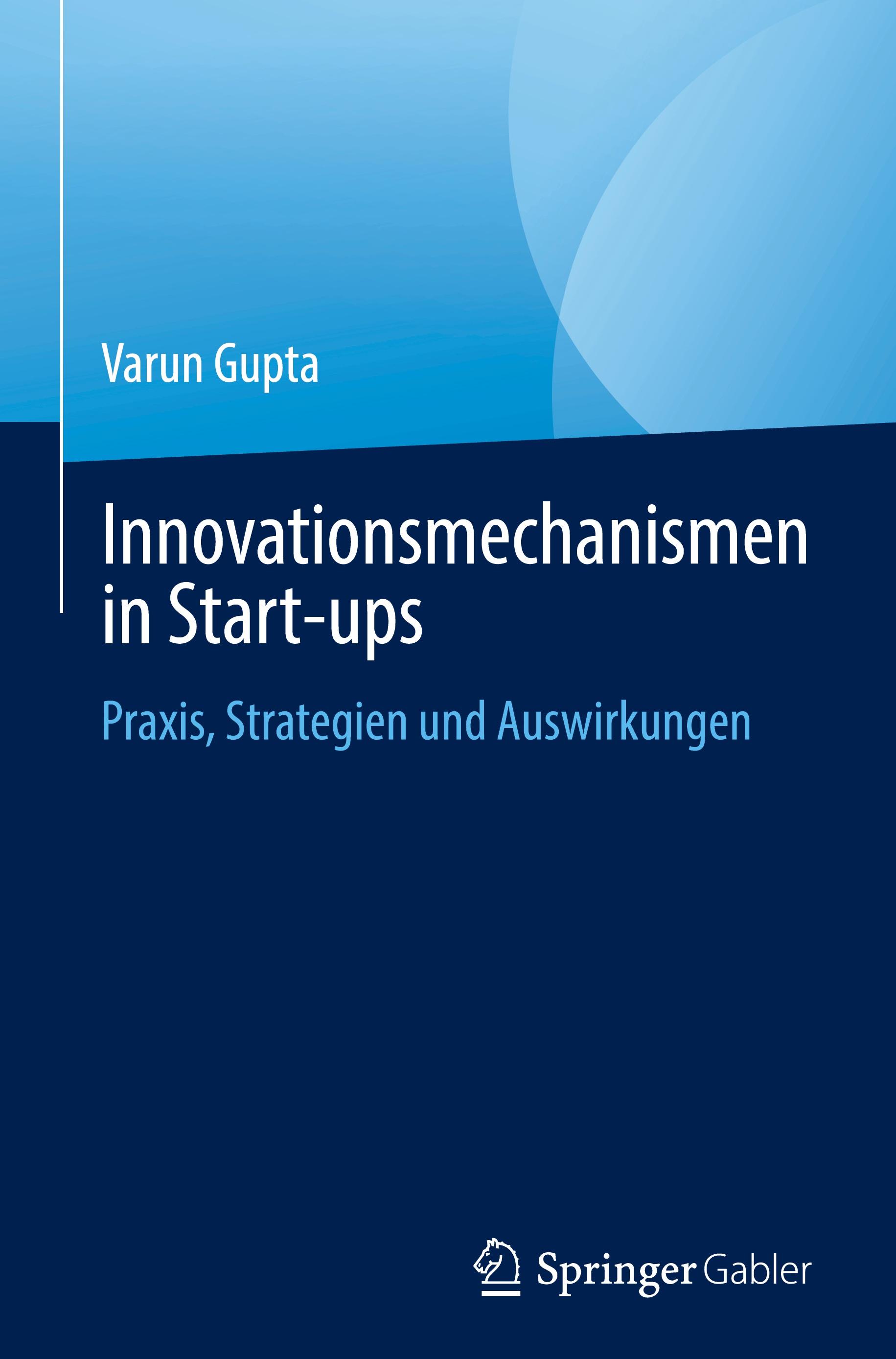 Vorderes Coverbild Innovationsmechanismen in Start-ups