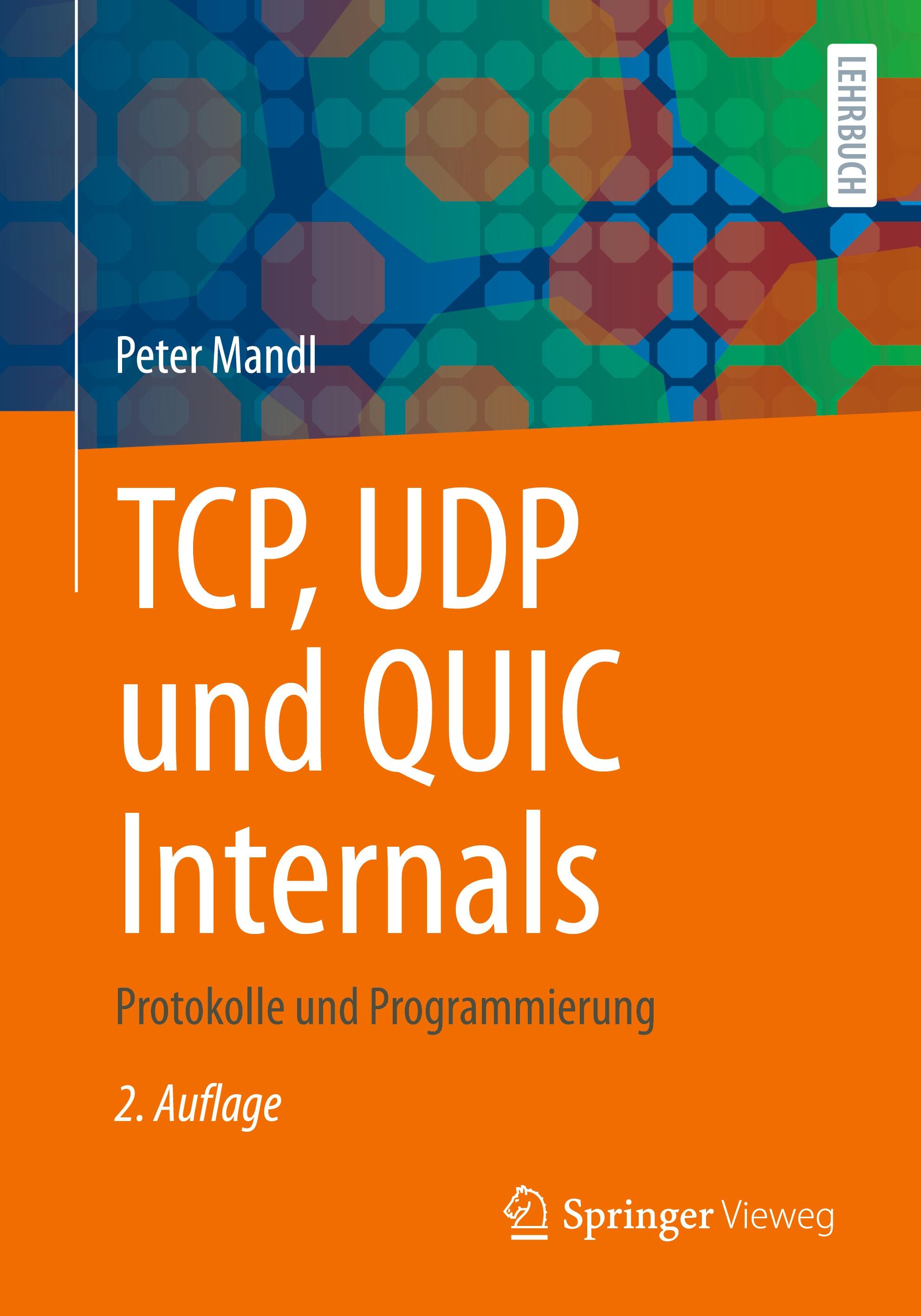 Vorderes Coverbild TCP, UDP und QUIC Internals