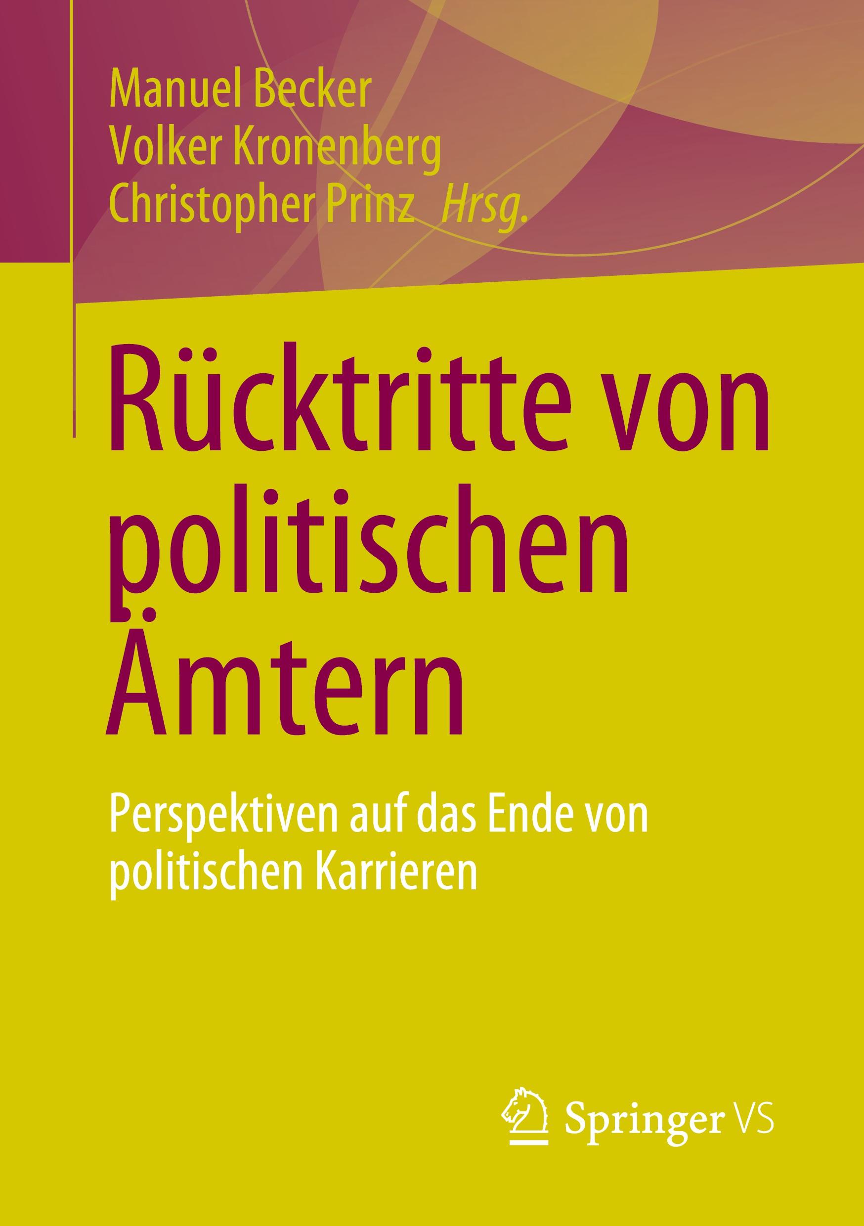Vorderes Coverbild Rücktritte von politischen Ämtern