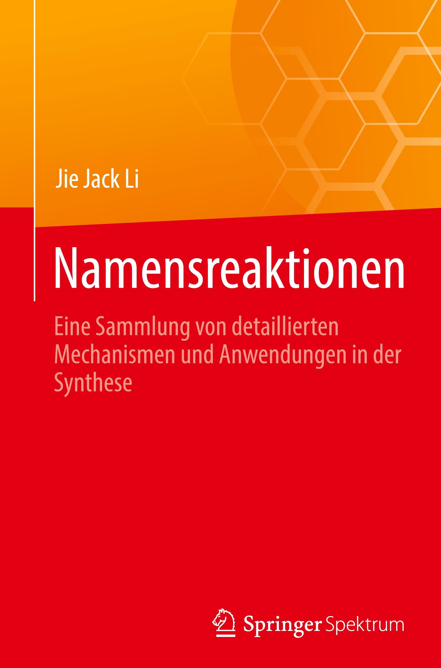 Vorderes Coverbild Namensreaktionen