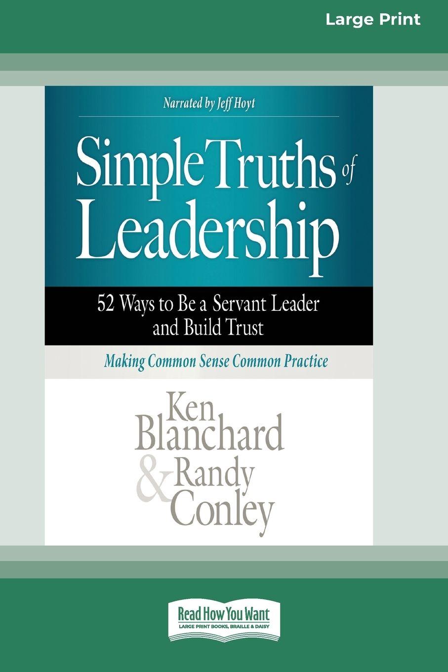 Vorderes Coverbild Simple Truths of Leadership