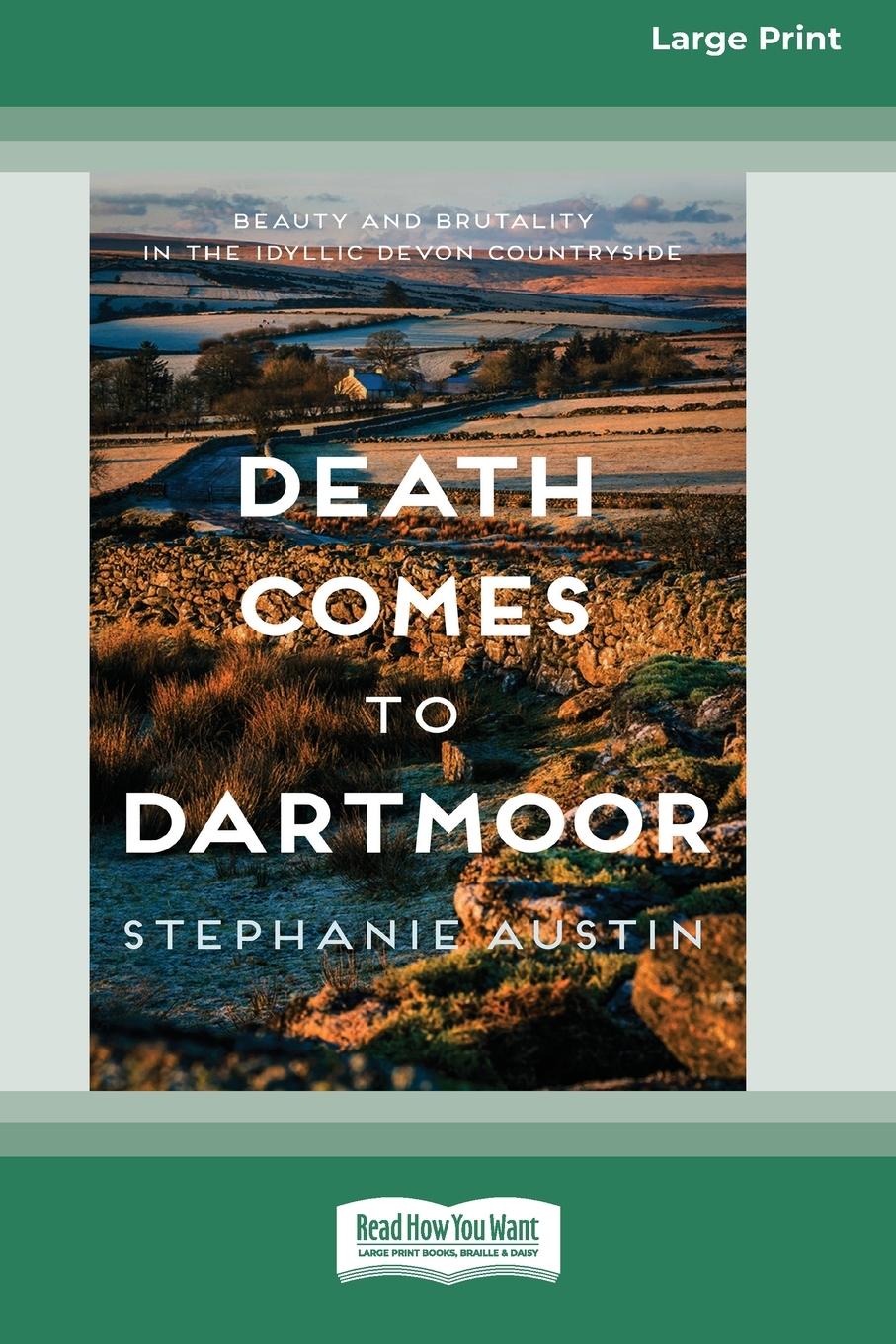 Vorderes Coverbild Death Comes to Dartmoor [Standard Large Print]