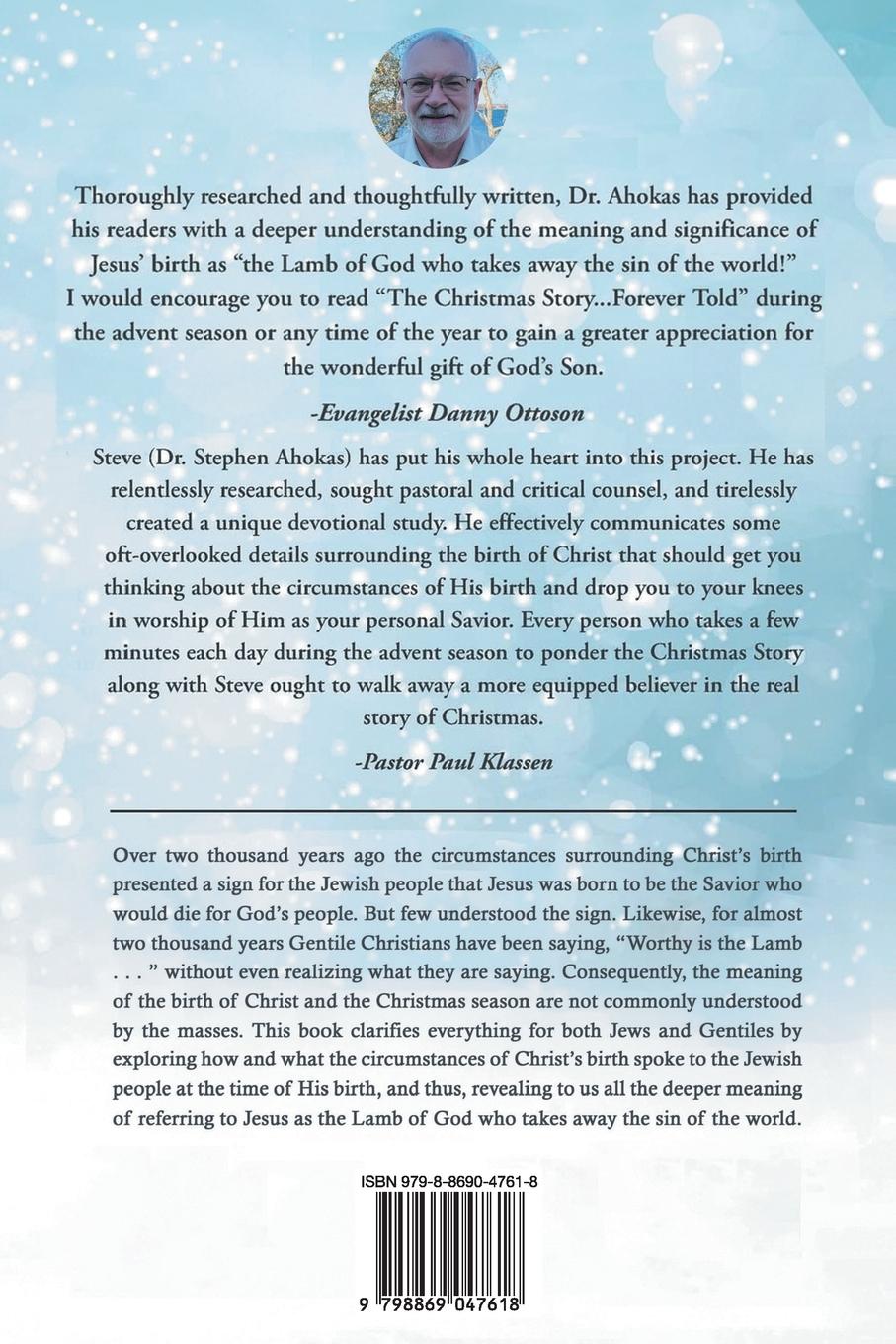 Rückseitencover The Christmas Story as it will be FOREVER Told