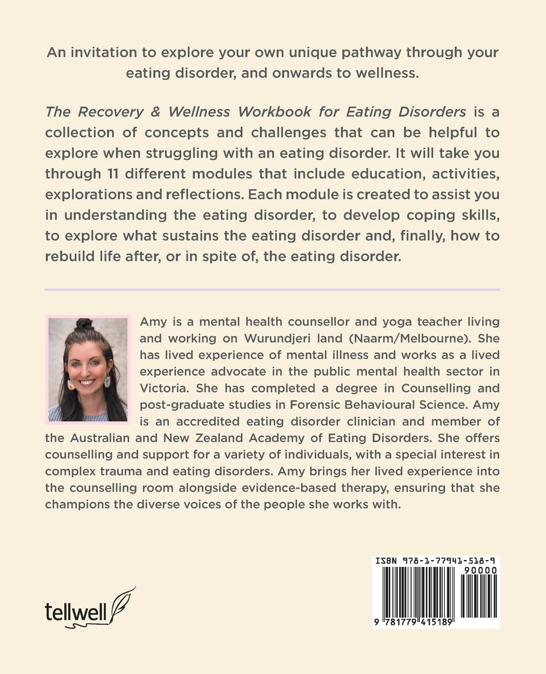 Rückseitencover Recovery & Wellness Workbook for Eating Disorders