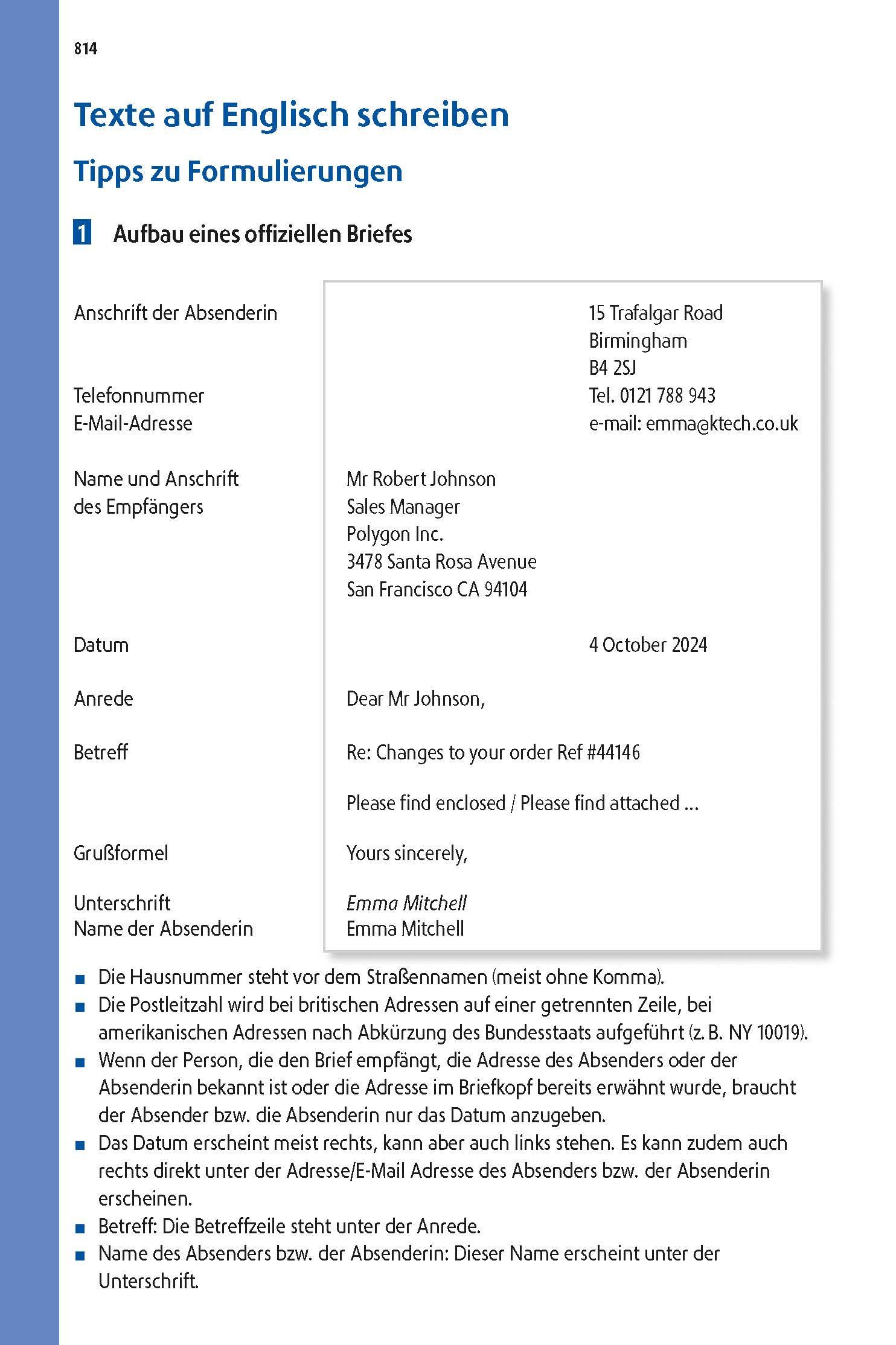 Beispielinhalt (Bild) Langenscheidt Großes Schulwörterbuch Plus Englisch
