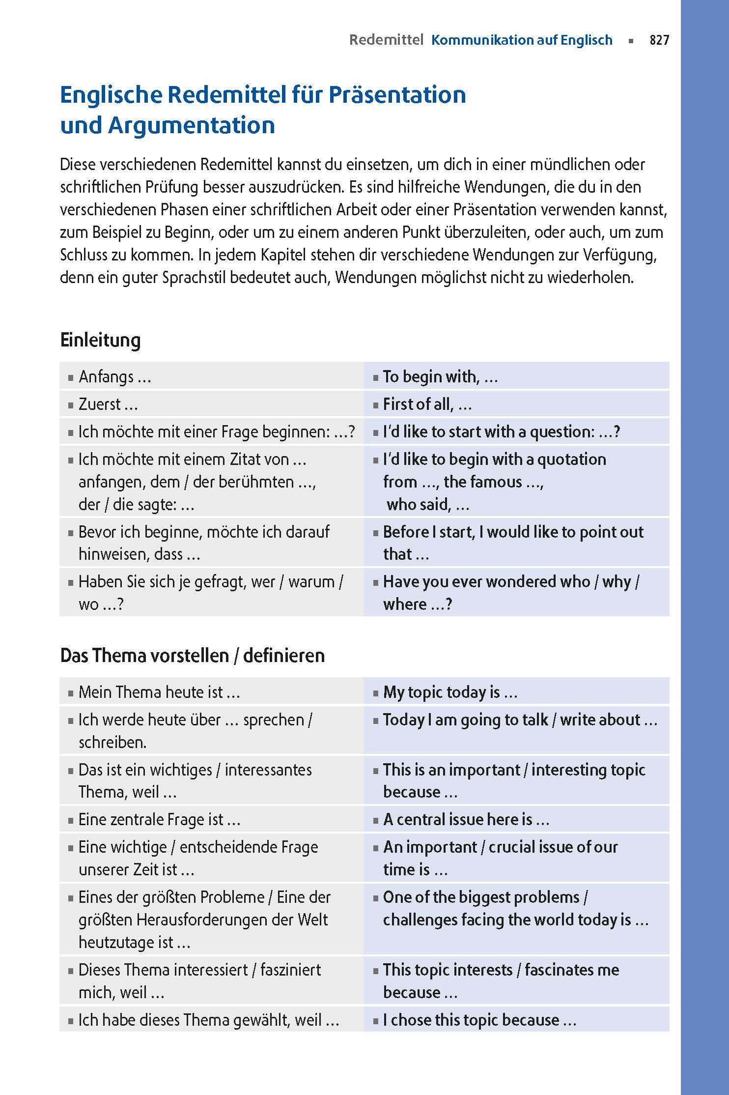 Beispielinhalt (Bild) Langenscheidt Großes Schulwörterbuch Plus Englisch