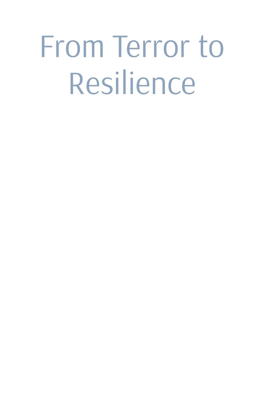 Vorderes Coverbild From Terror to Resilience