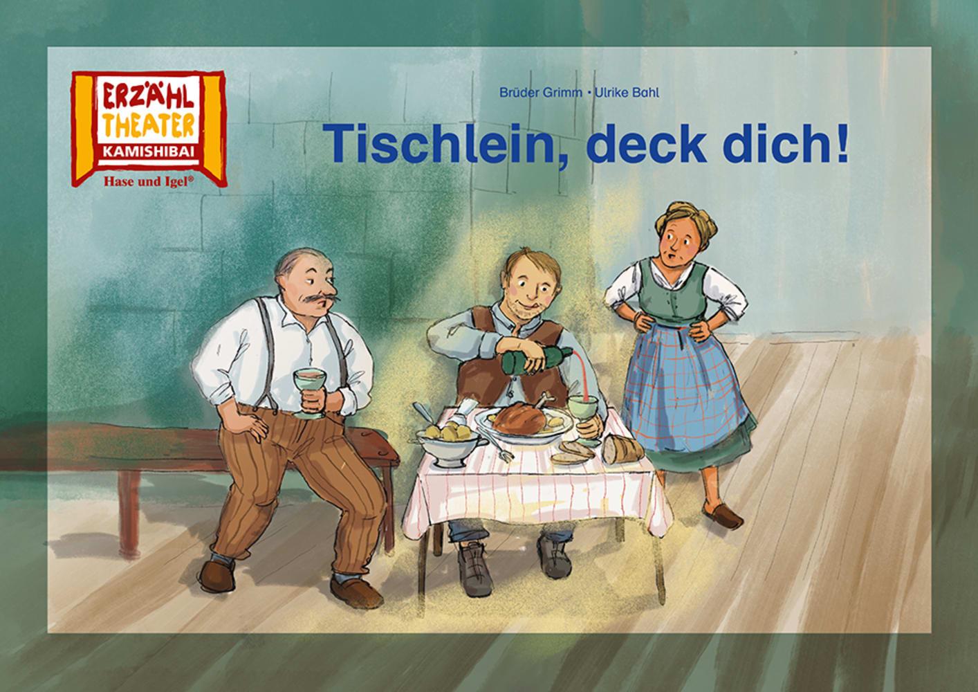 Vorderes Coverbild Tischlein, deck dich! / Kamishibai Bildkarten