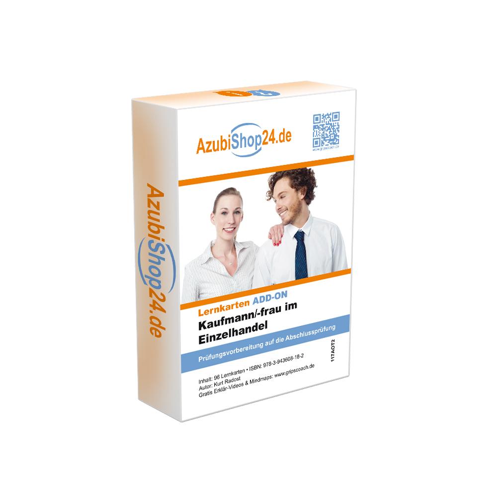 Vorderes Coverbild Prüfung Kaufmann im Einzelhandel Add-on-Lernkarten
