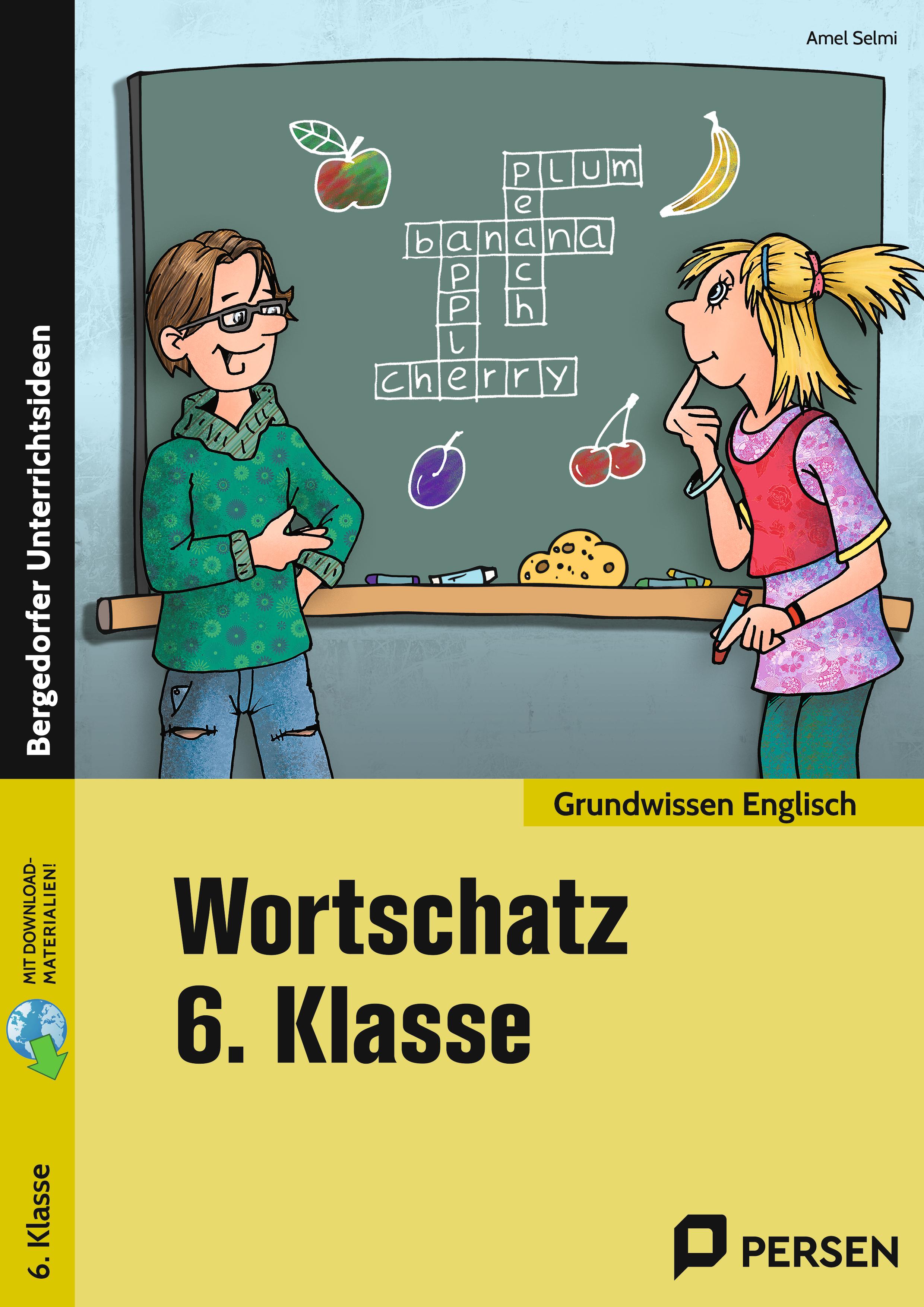 Vorderes Coverbild Wortschatz 6. Klasse - Englisch