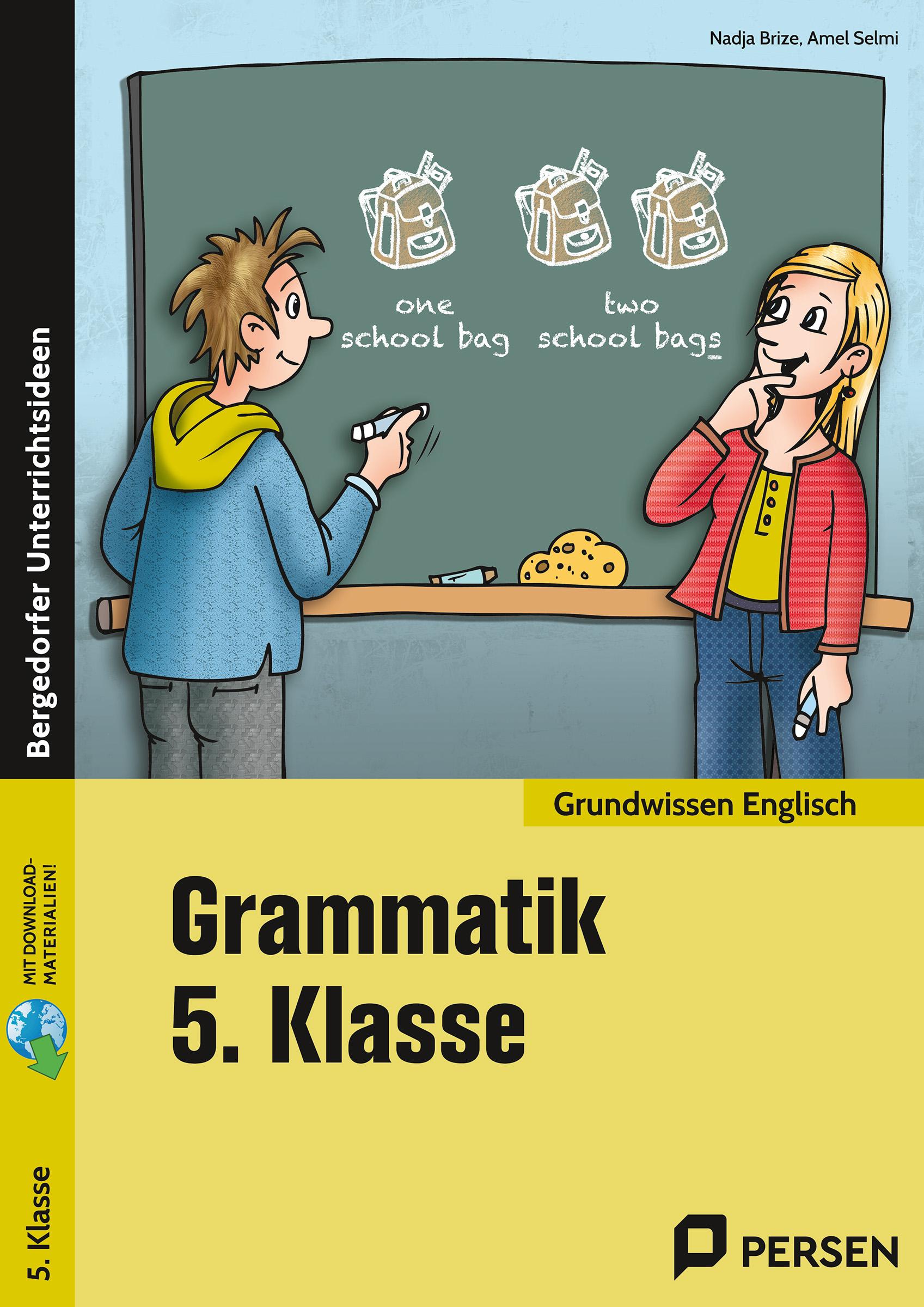 Vorderes Coverbild Grammatik 5. Klasse - Englisch