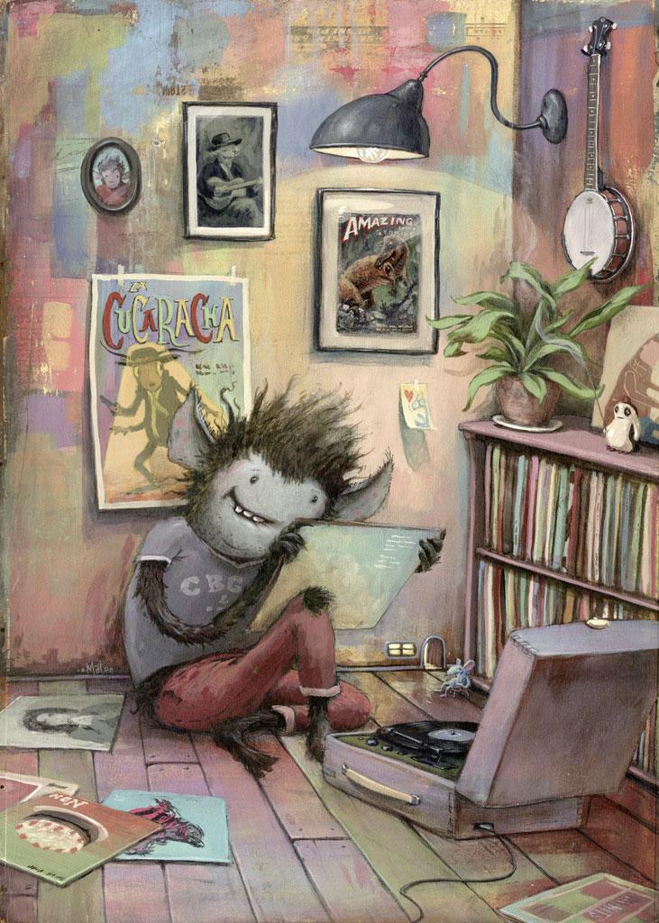 Beispielinhalt (Bild) Vinyl Monster