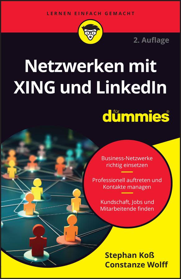 Vorderes Coverbild Netzwerken mit XING und LinkedIn für Dummies