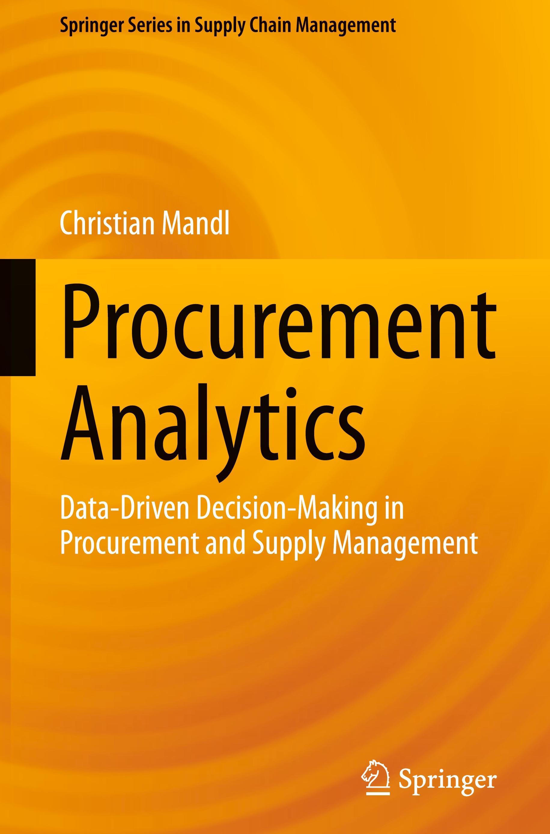 Vorderes Coverbild Procurement Analytics
