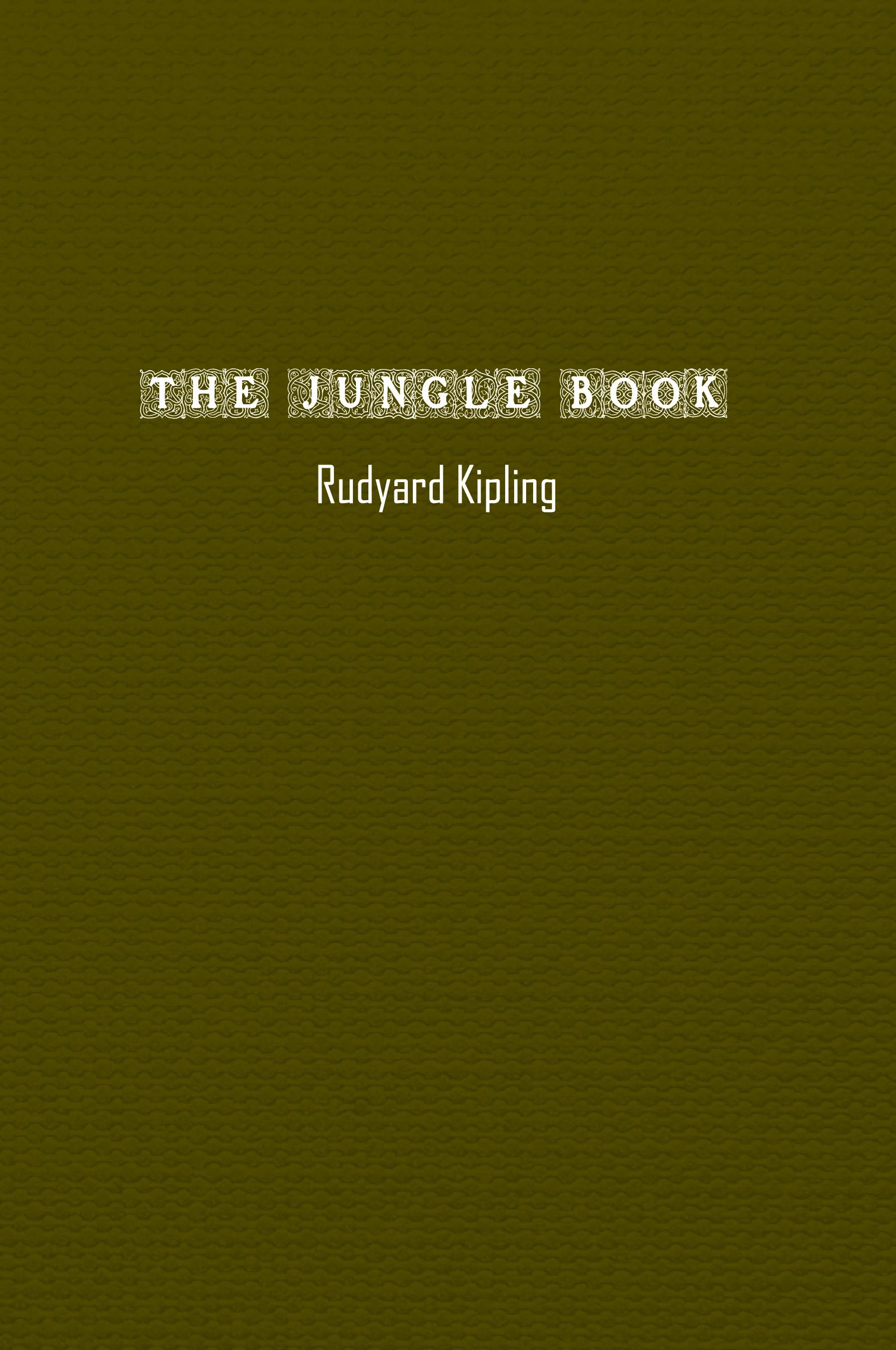 Vorderes Coverbild The Jungle Book