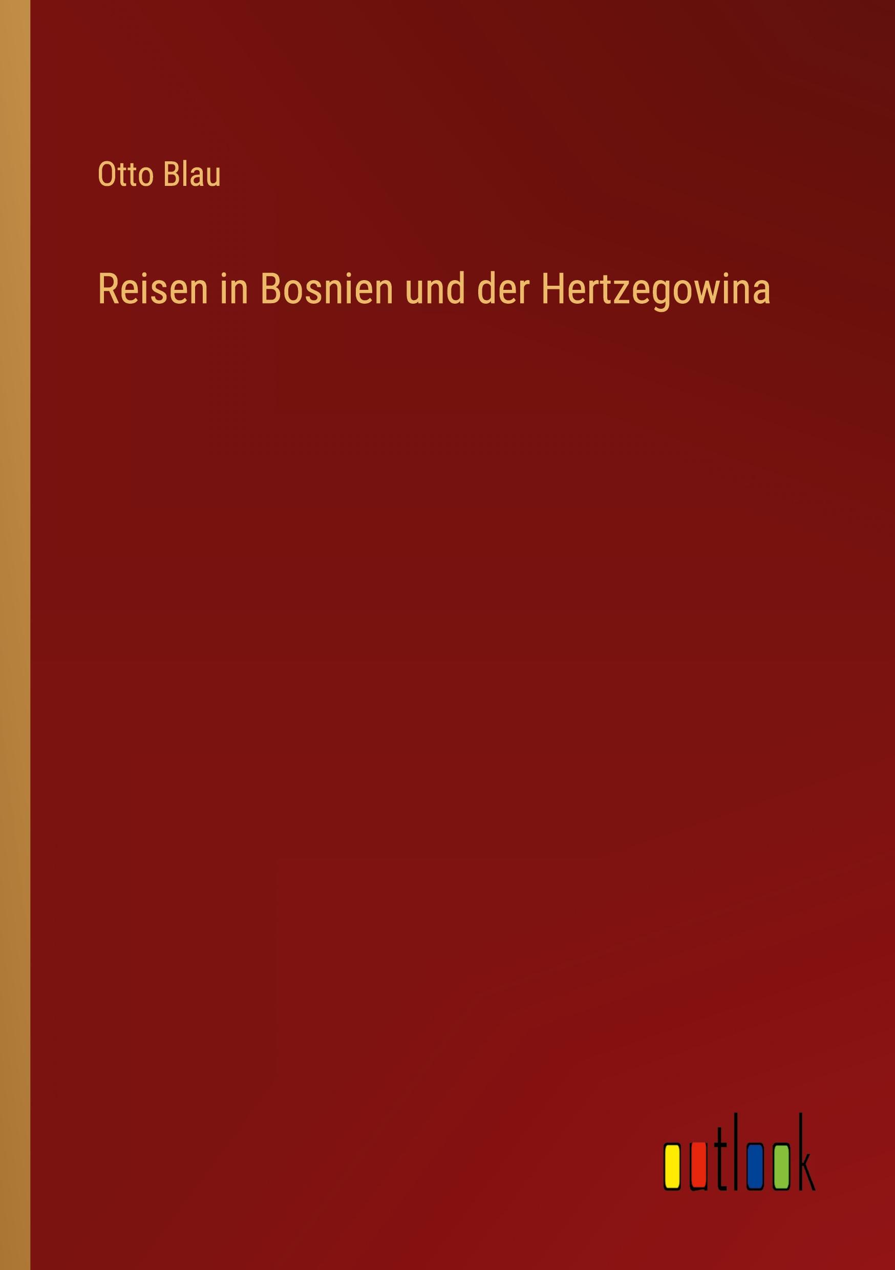Vorderes Coverbild Reisen in Bosnien und der Hertzegowina