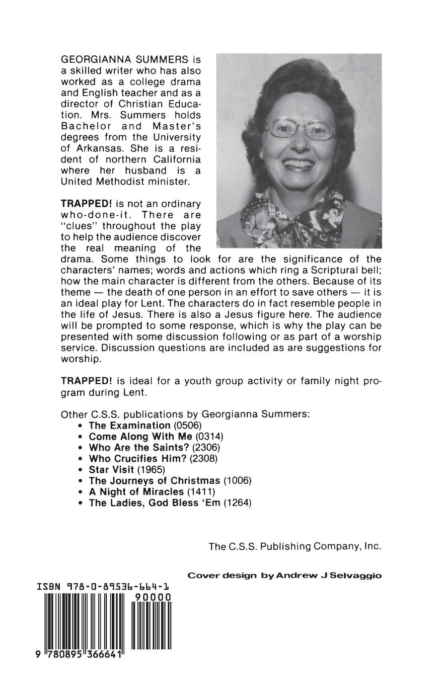 Rückseitencover Trapped