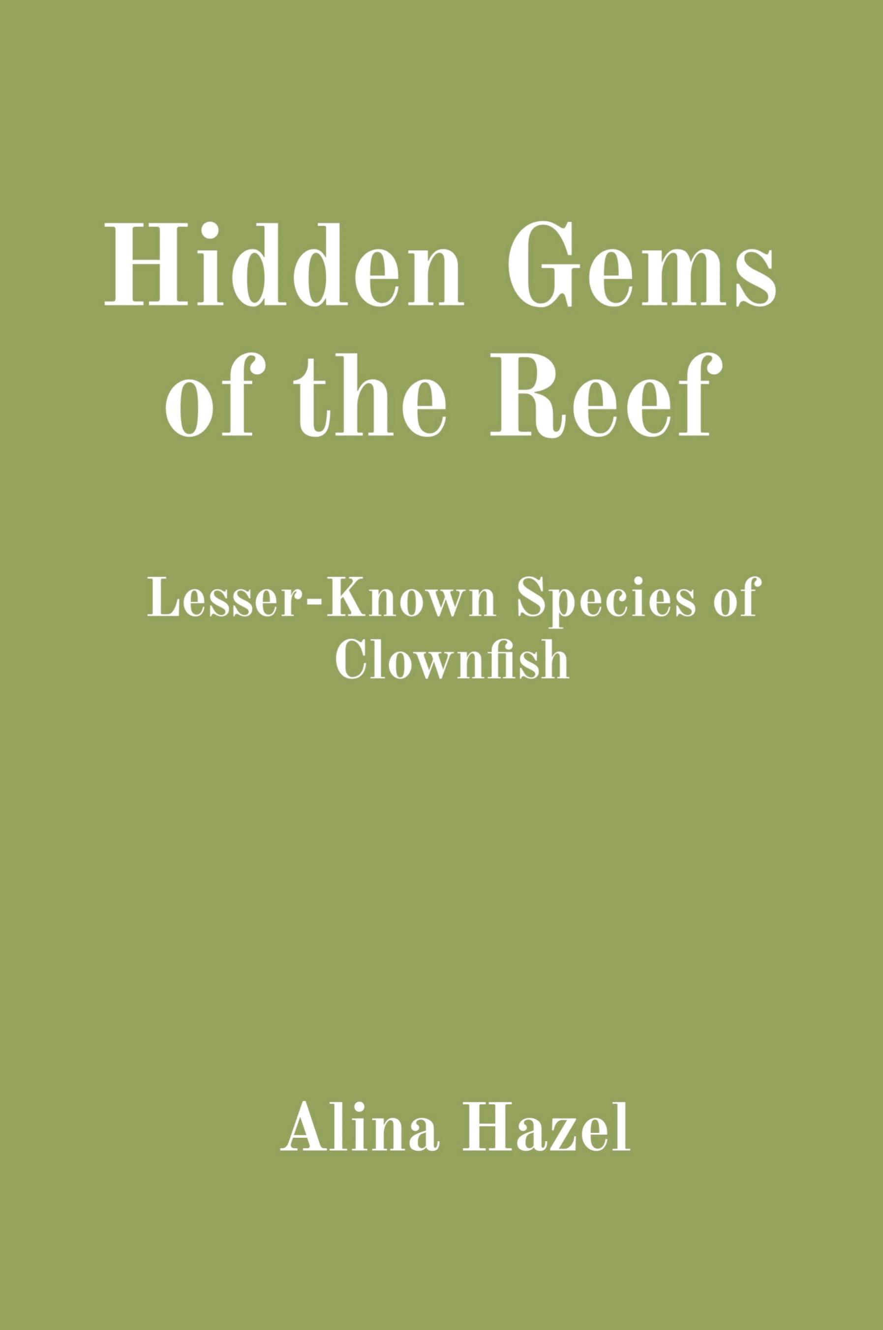 Vorderes Coverbild Hidden Gems of the Reef